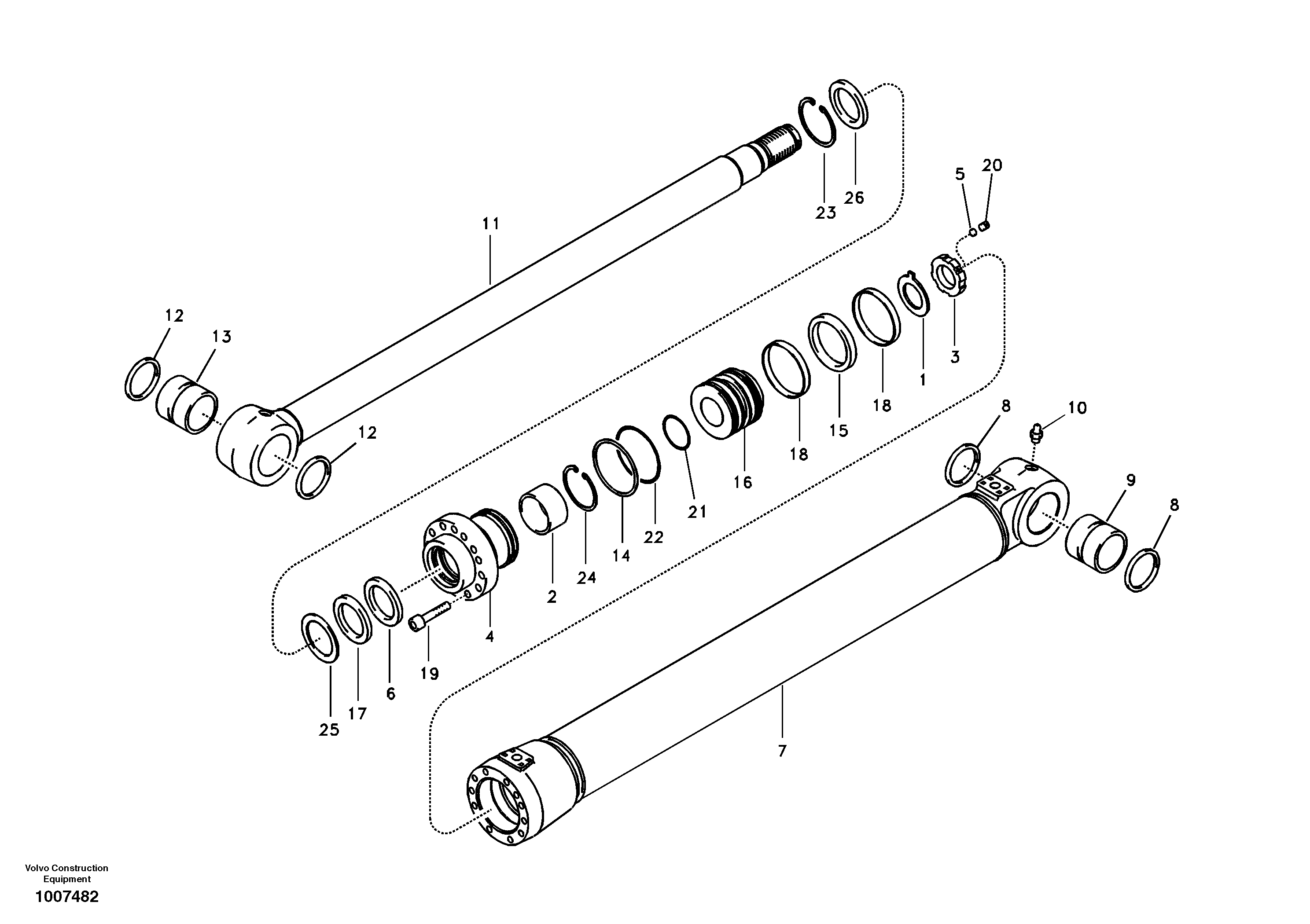 Rod VOE14512984 VOLVO