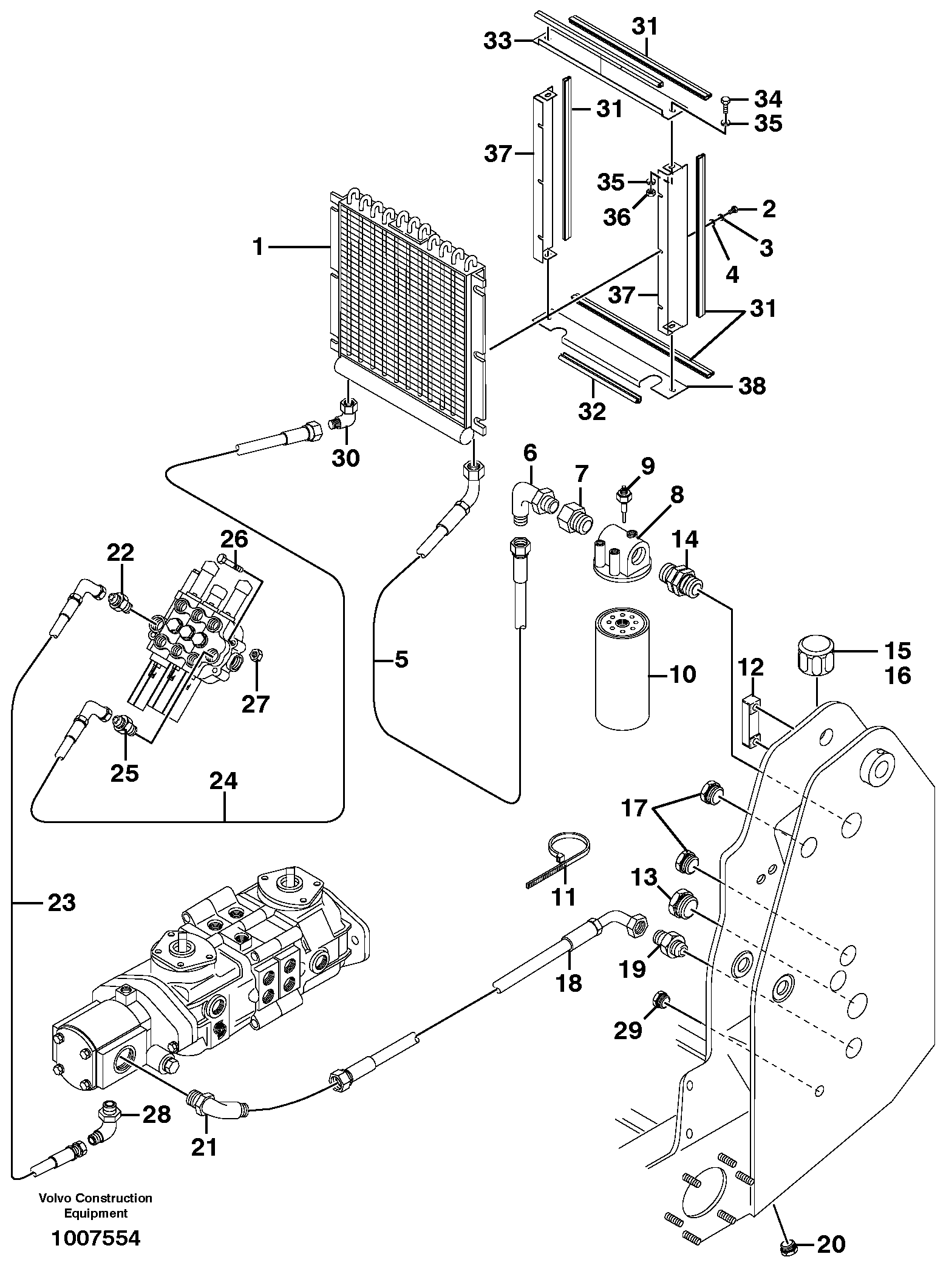 Reducer VOE11842005 VOLVO