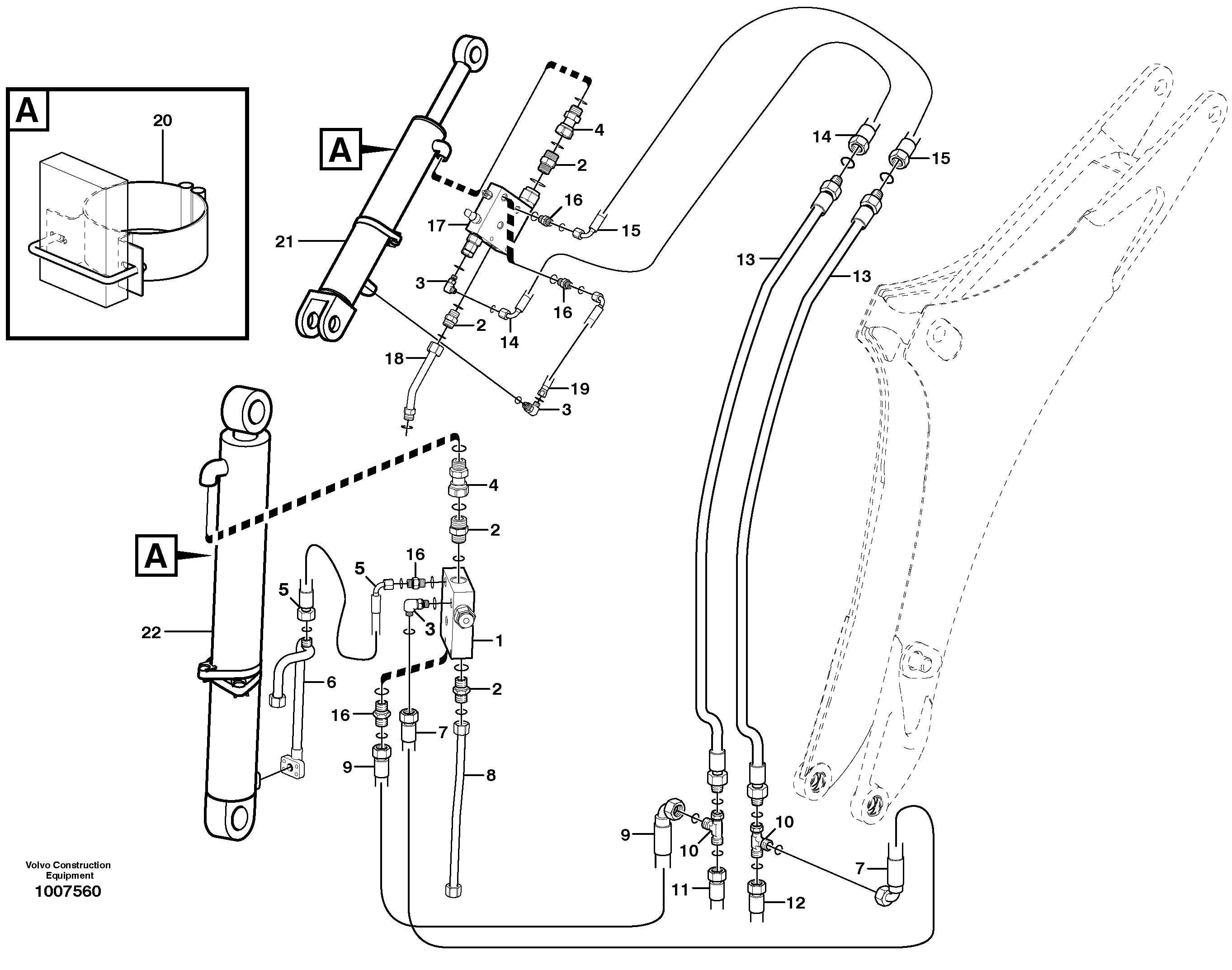 Hydraulic Valve VOE11884785 VOLVO