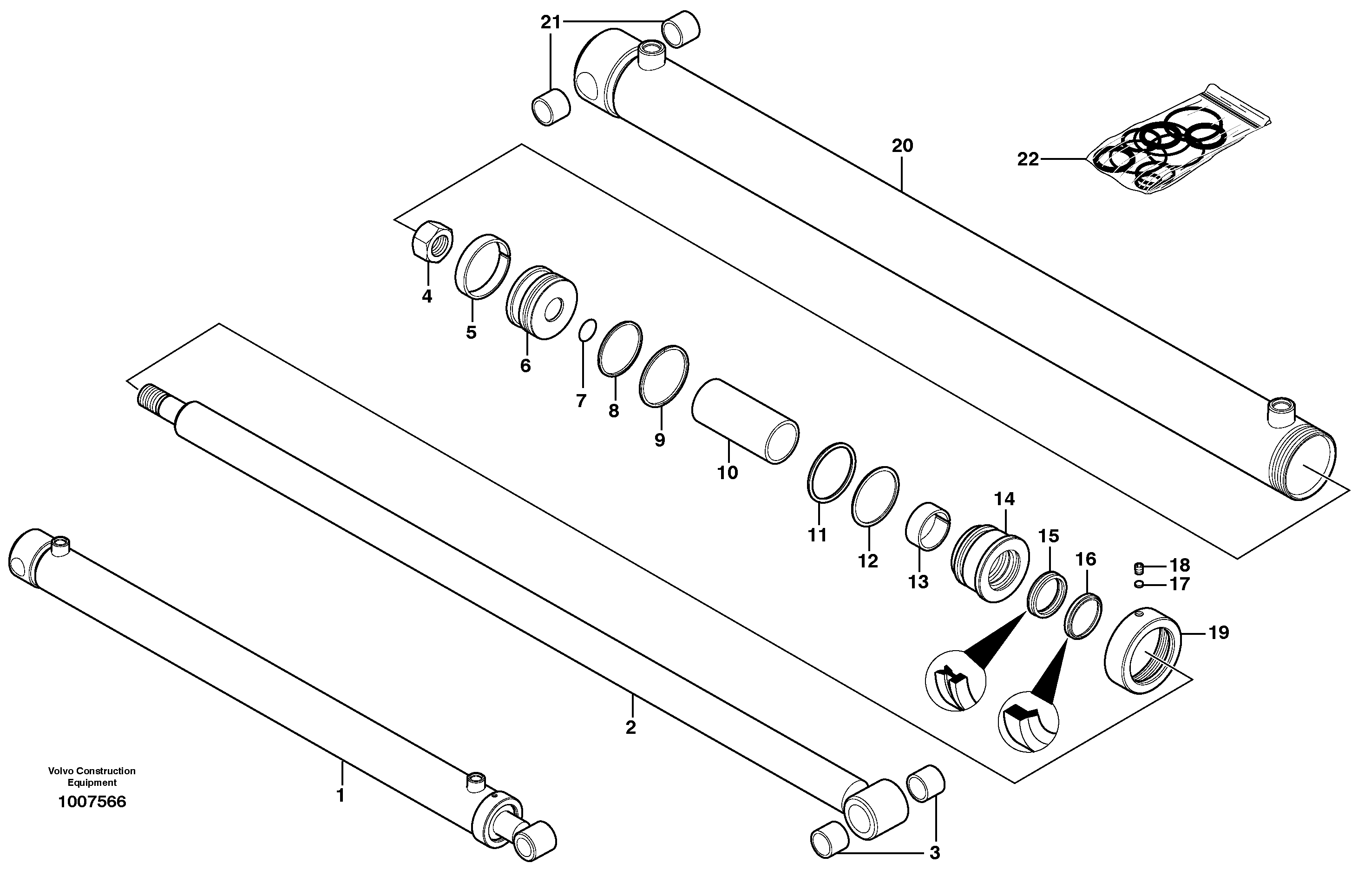 Rzeppa Joint VOE15074475 VOLVO