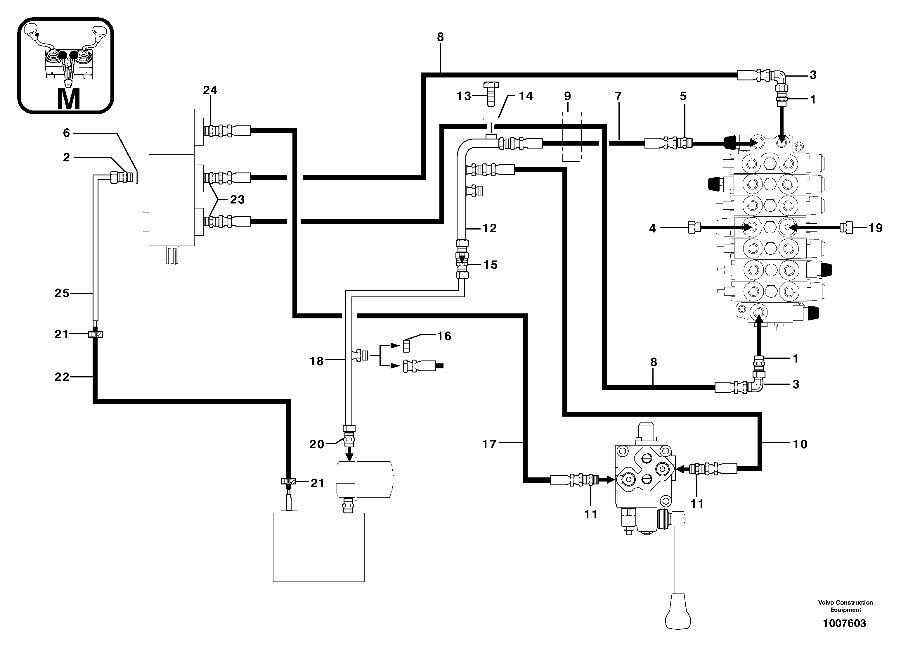 Fuel miser valve PJ6010109 VOLVO
