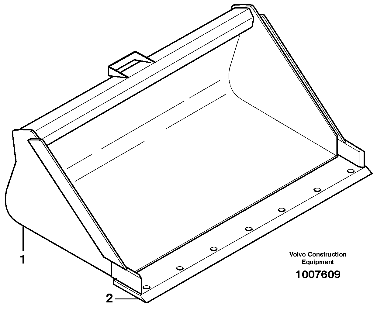 Bucket VOE11840155 VOLVO
