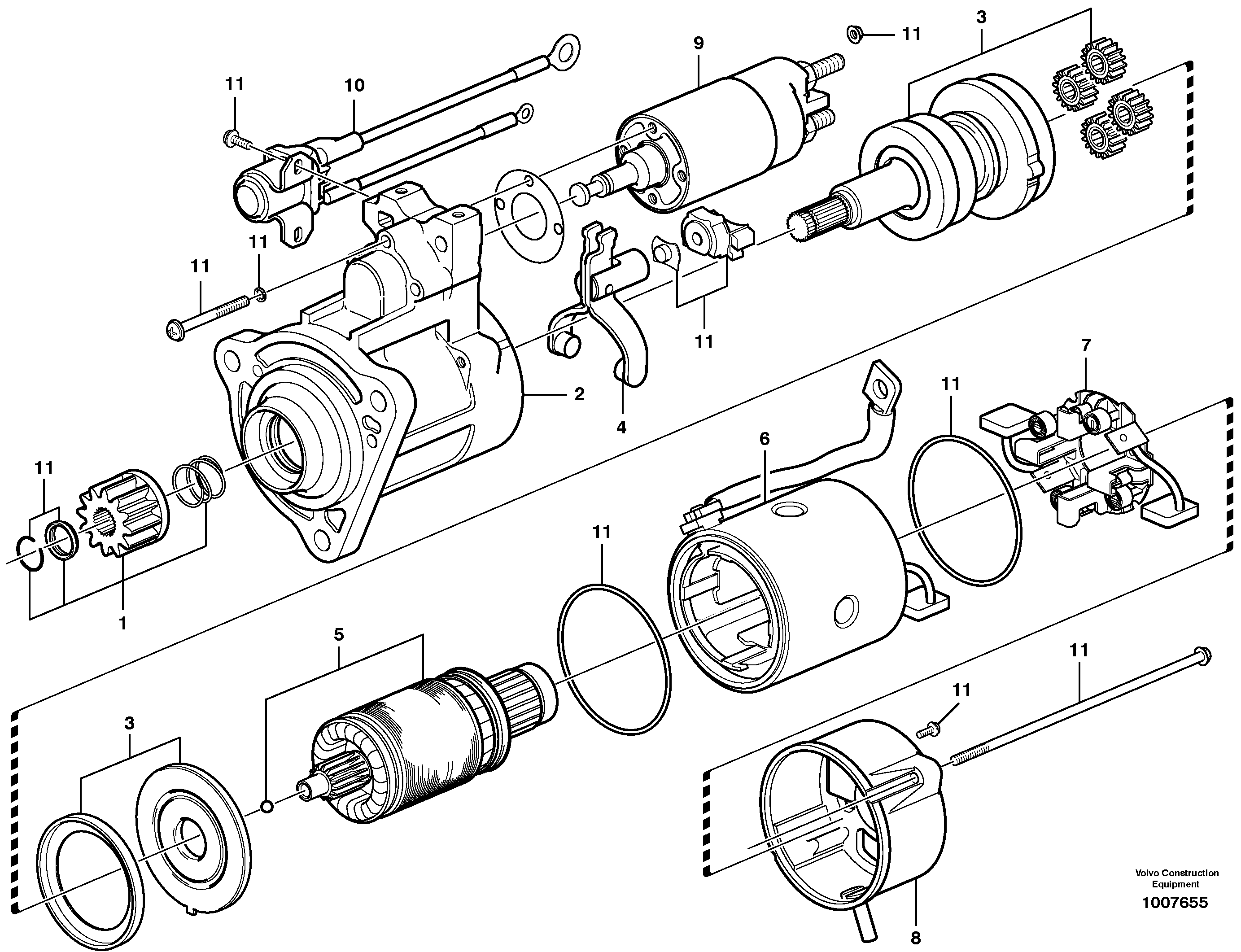 Partition wall VOE11711577 VOLVO