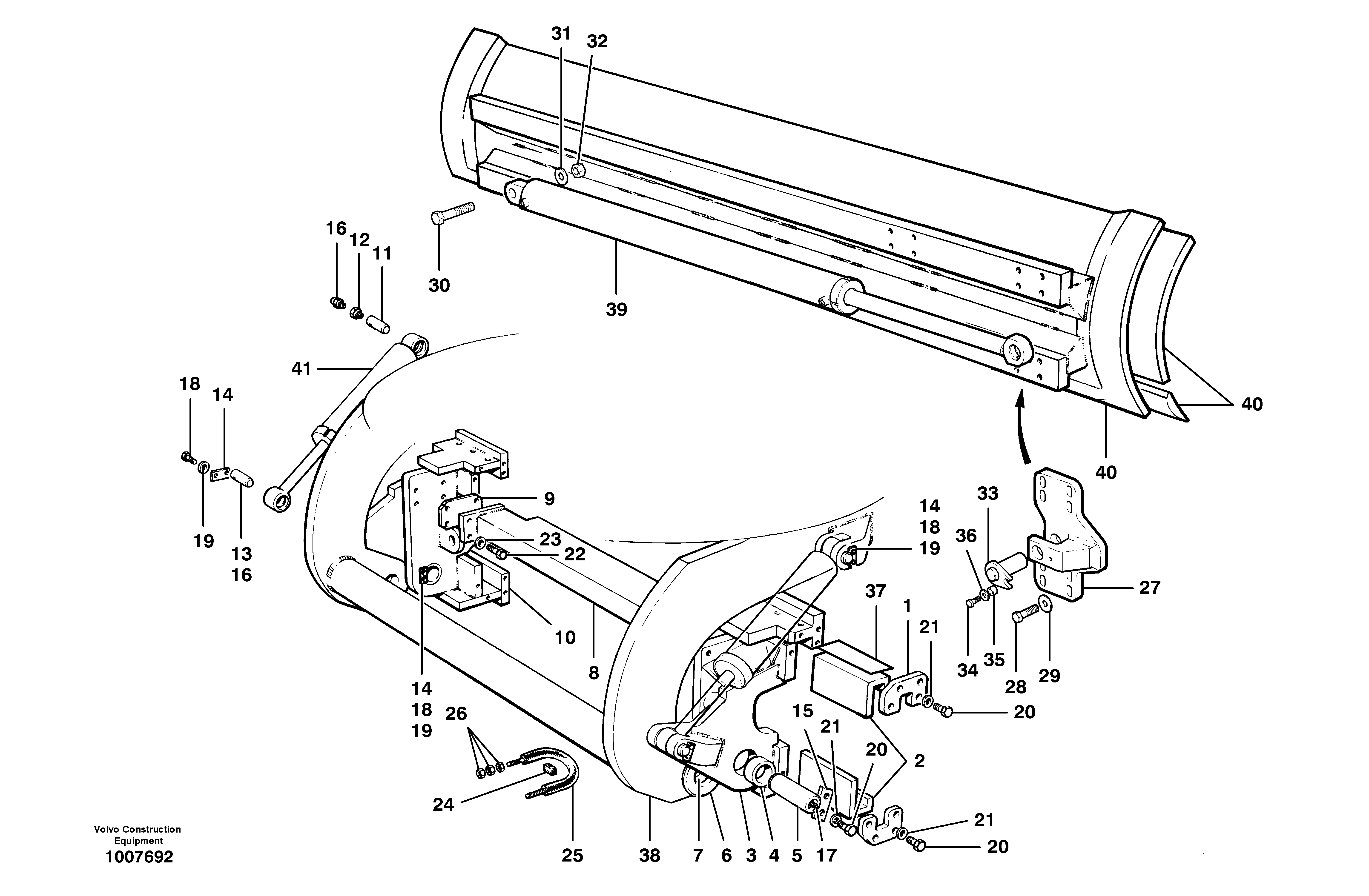 Retainer CH45705 VOLVO