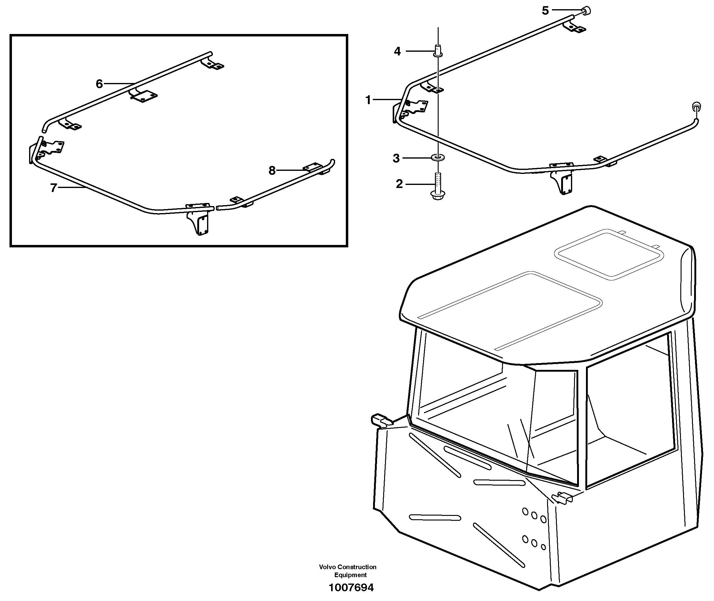 For upper engine part VOE13965664 VOLVO