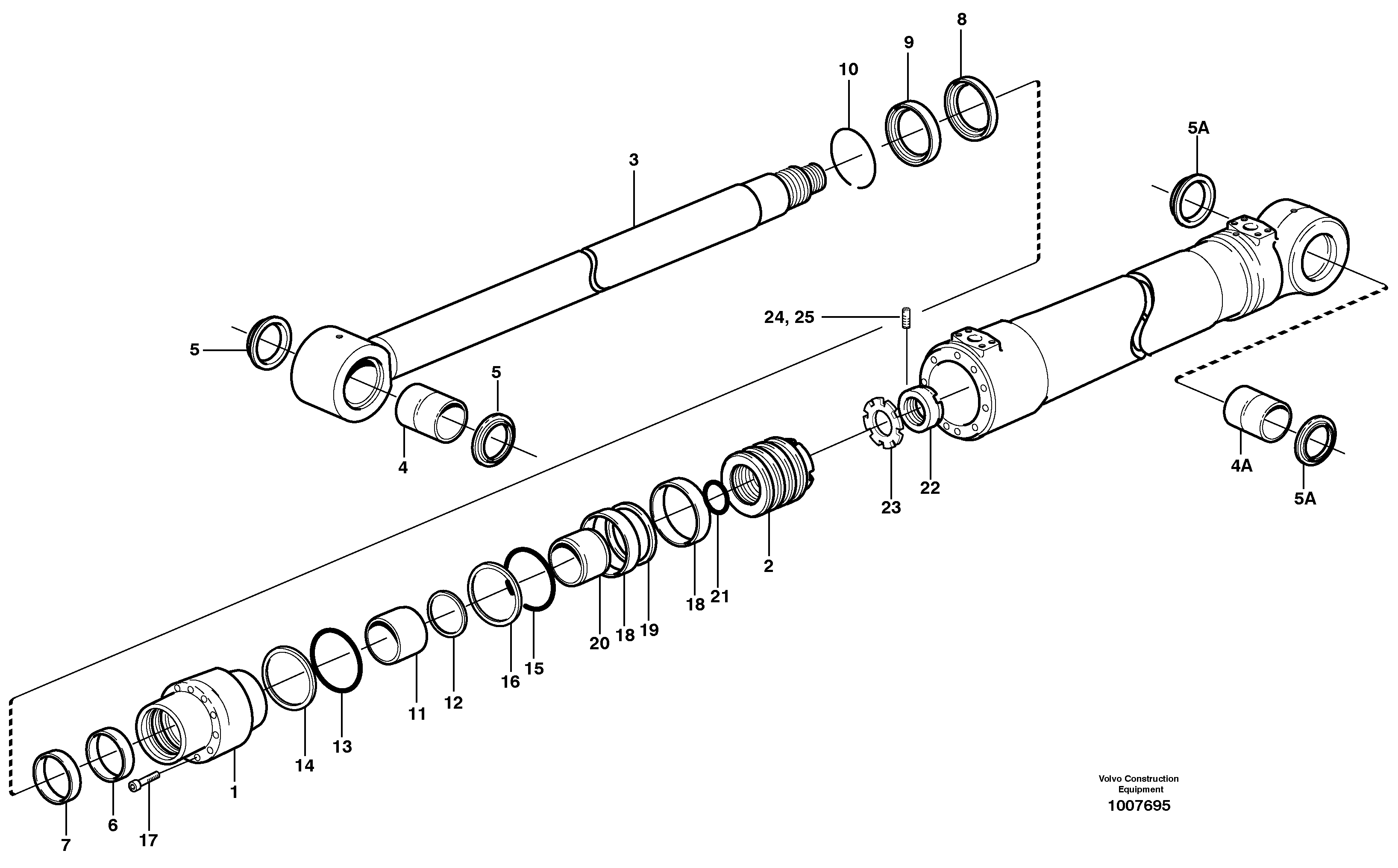 Bushing VOE14514891 VOLVO