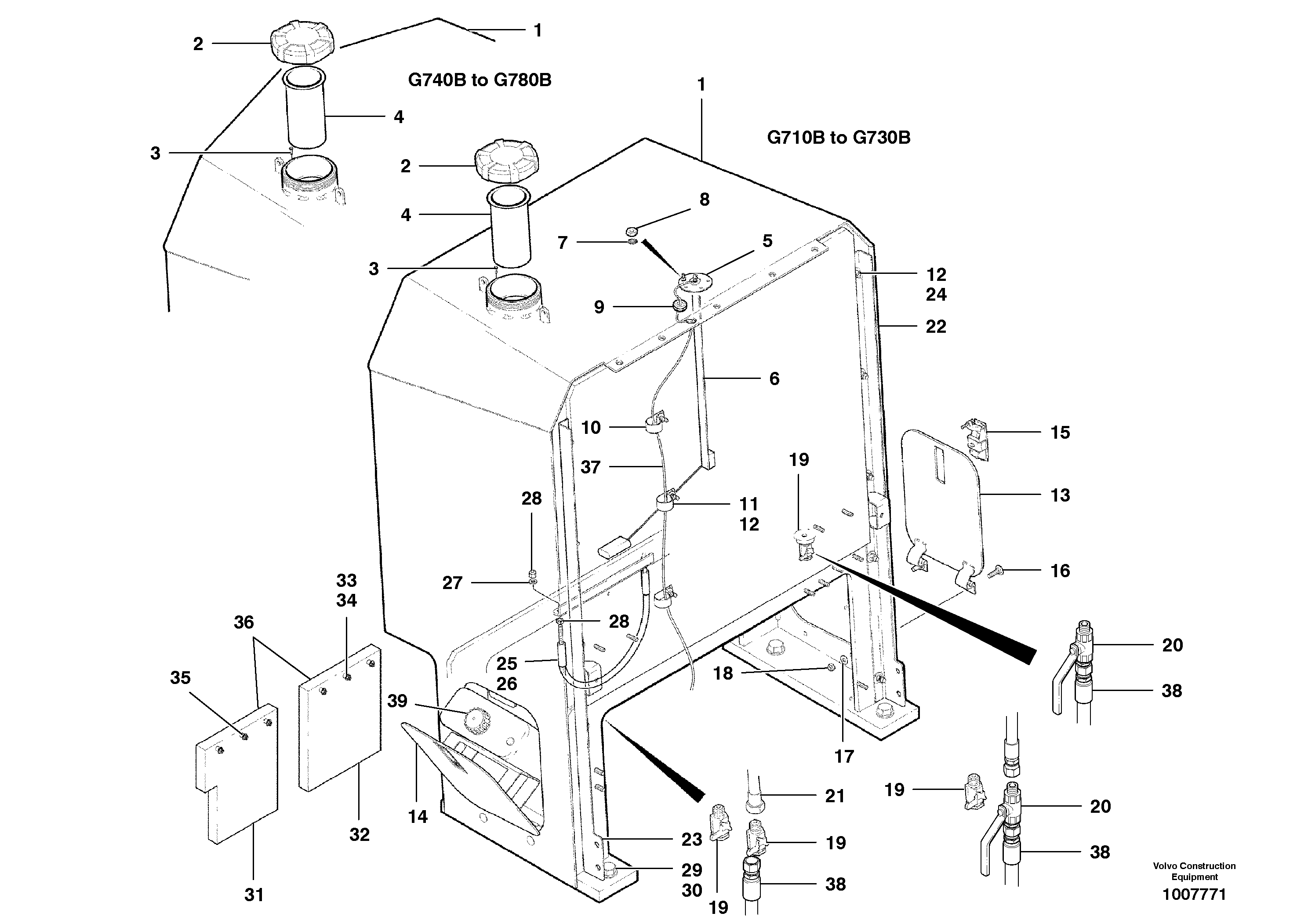 Nipple VOE12725338 VOLVO