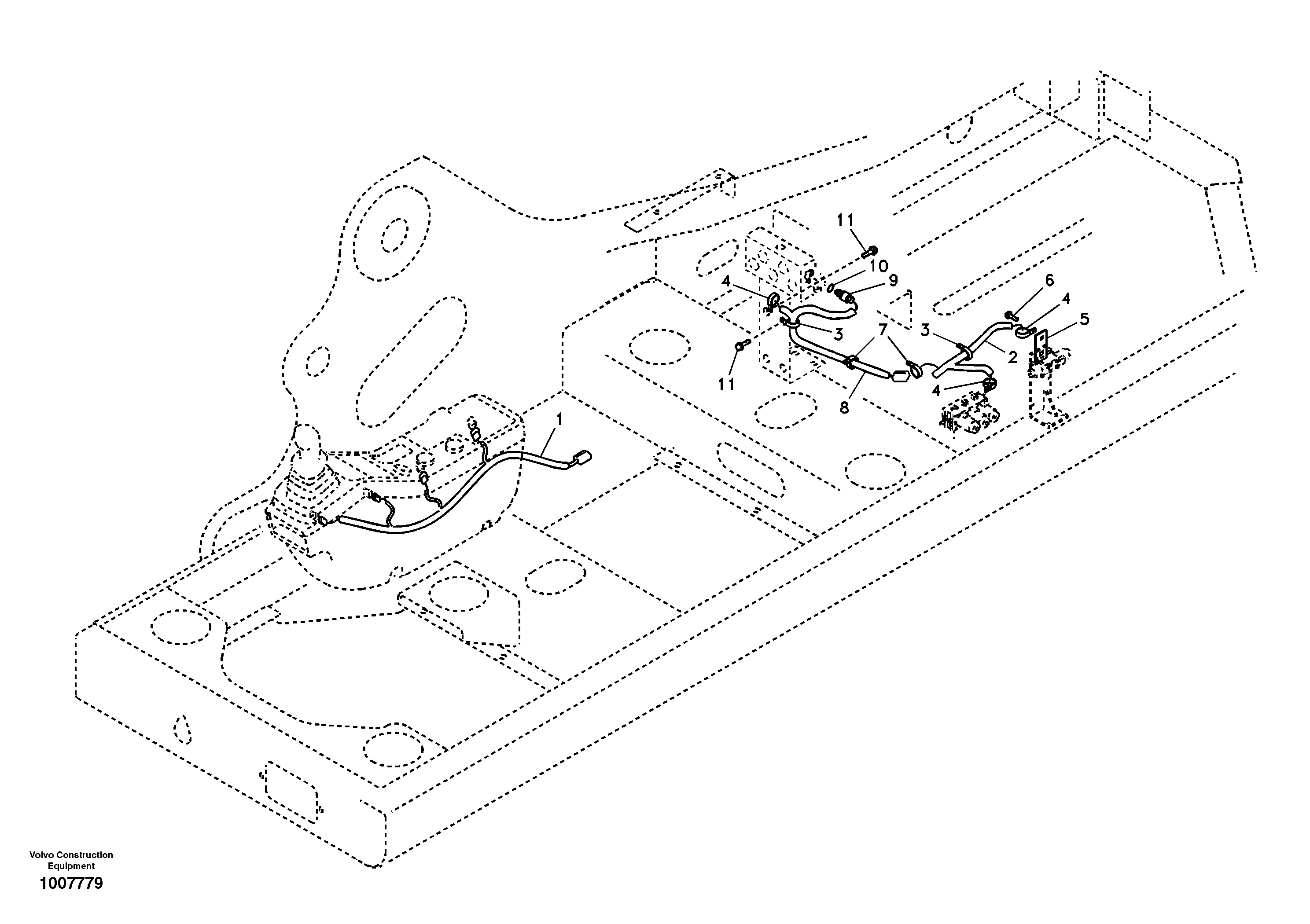 Wire harness RM/VOE14517981 VOLVO