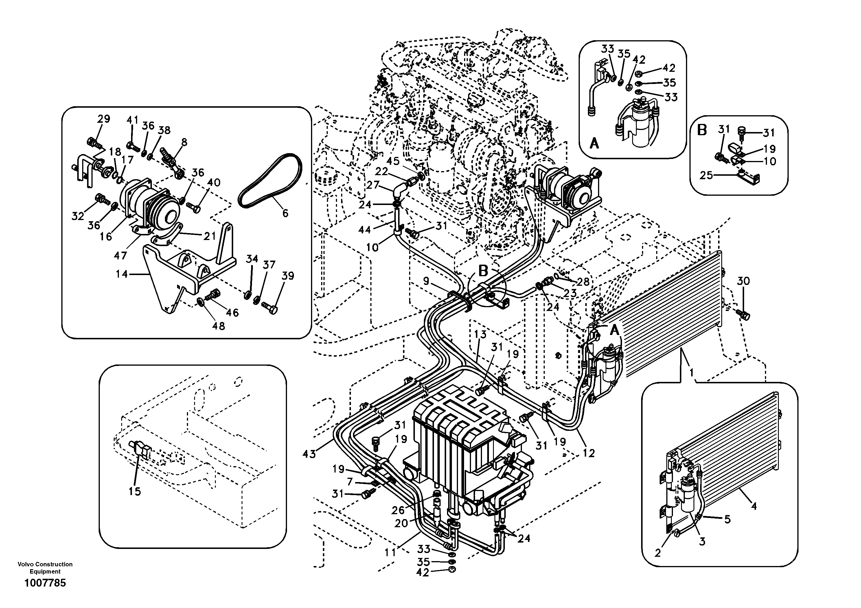 Expanding- / oil ring VOE14534238 VOLVO