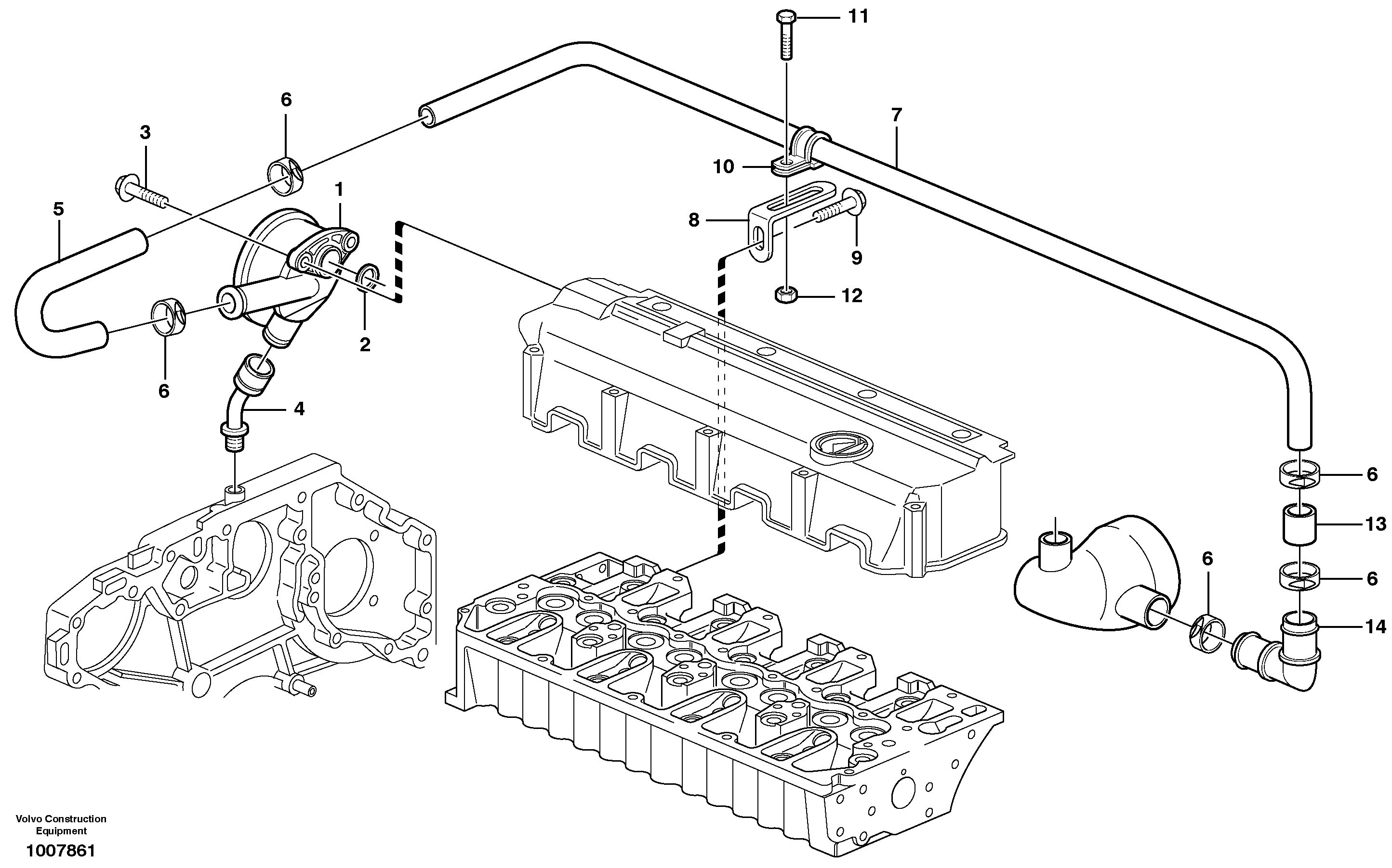 Elbow VOE20460394 VOLVO