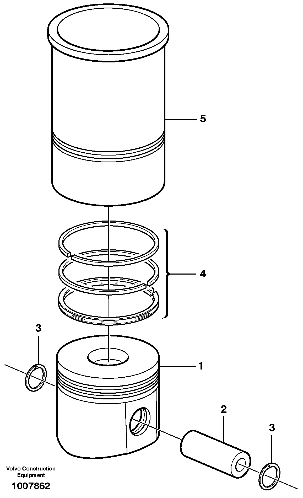Cowl Strip VOE20854650 VOLVO
