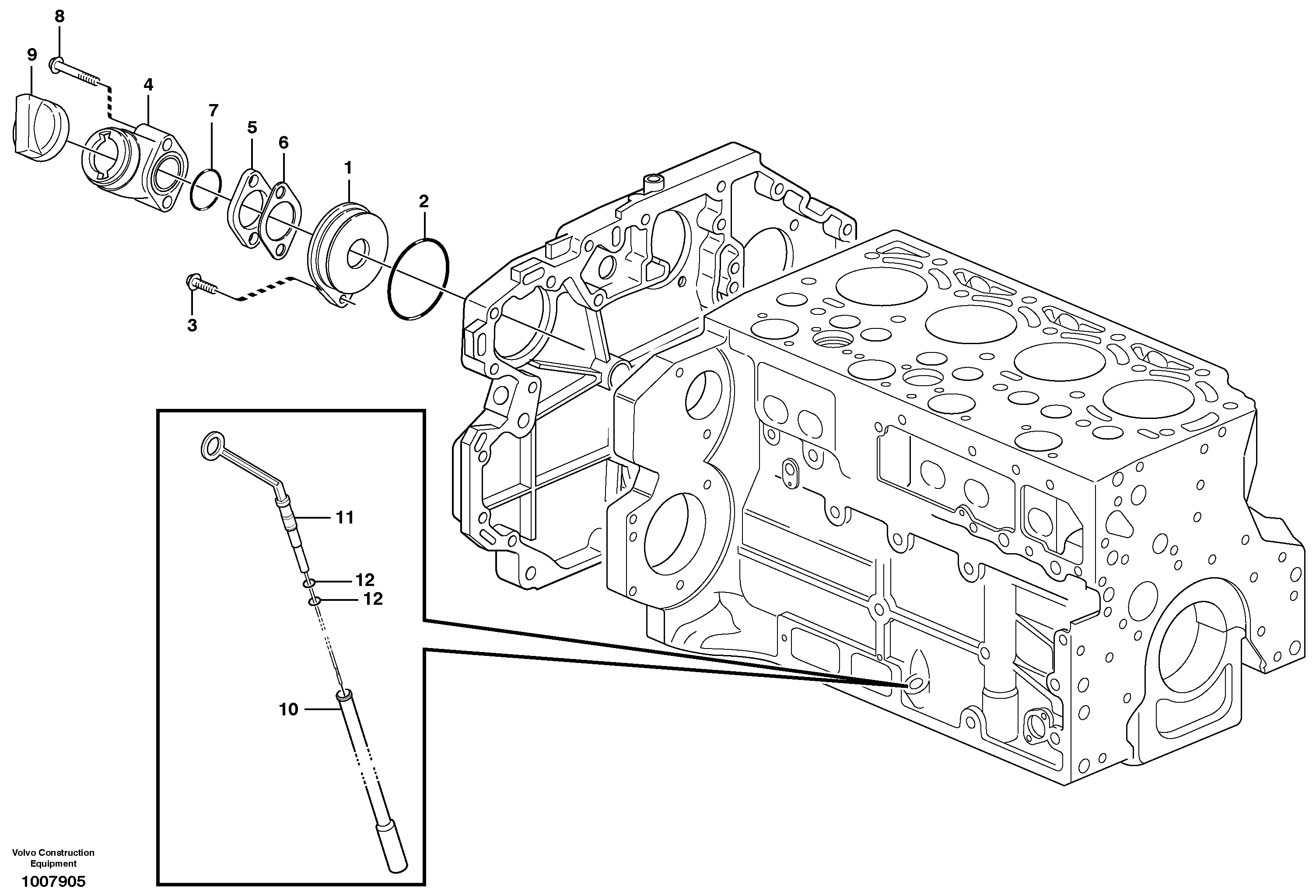 Gasket VOE20558237 VOLVO