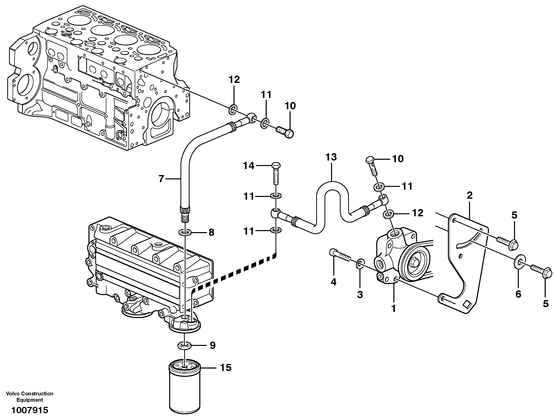 Bracket VOE20460254 VOLVO