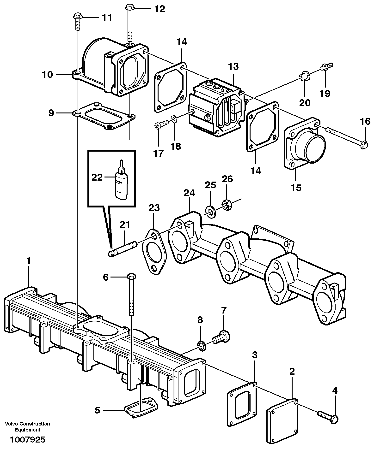 Соединитель VOE20726089 VOLVO