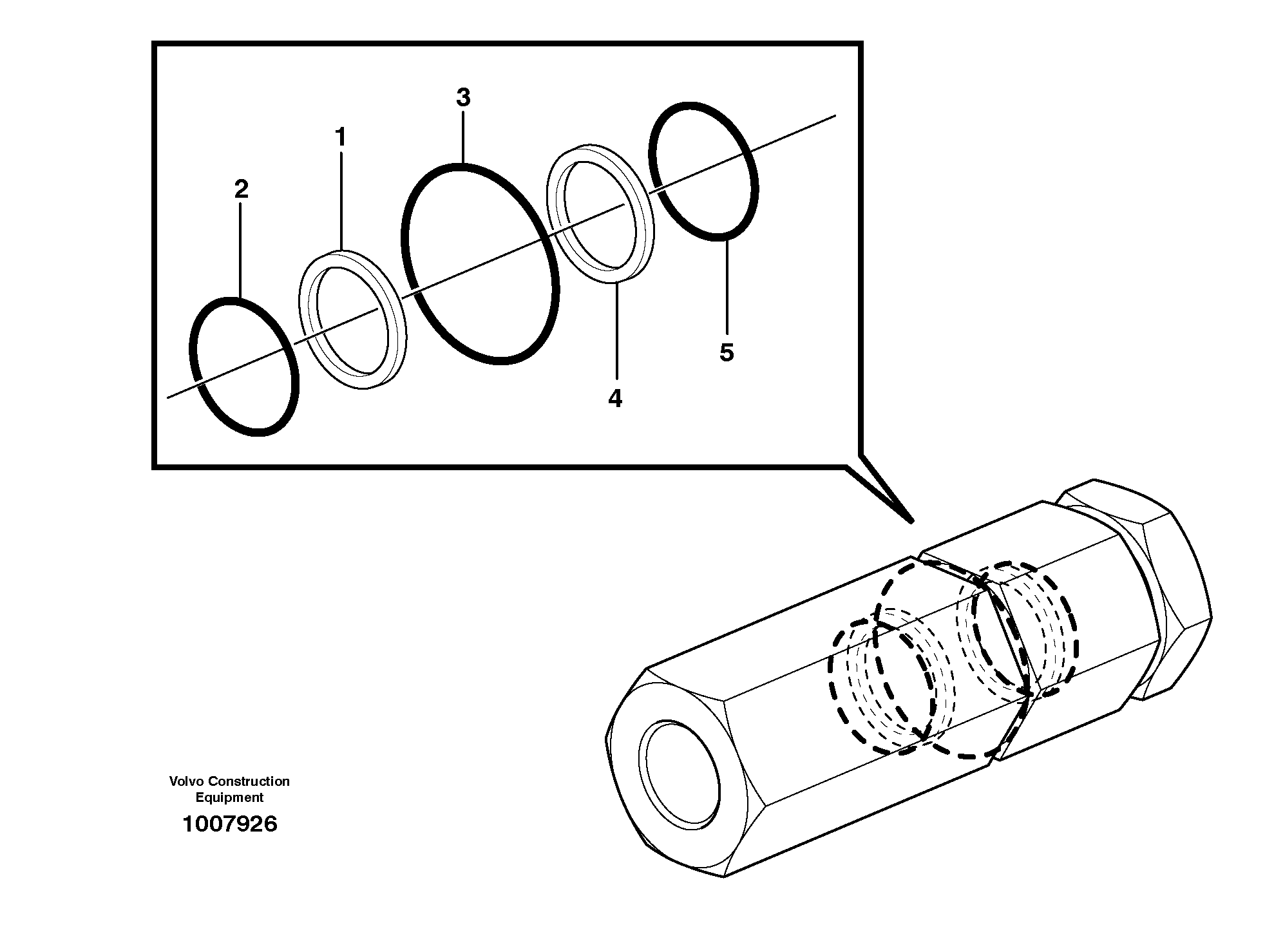 Protecting plate VOE11988511 VOLVO