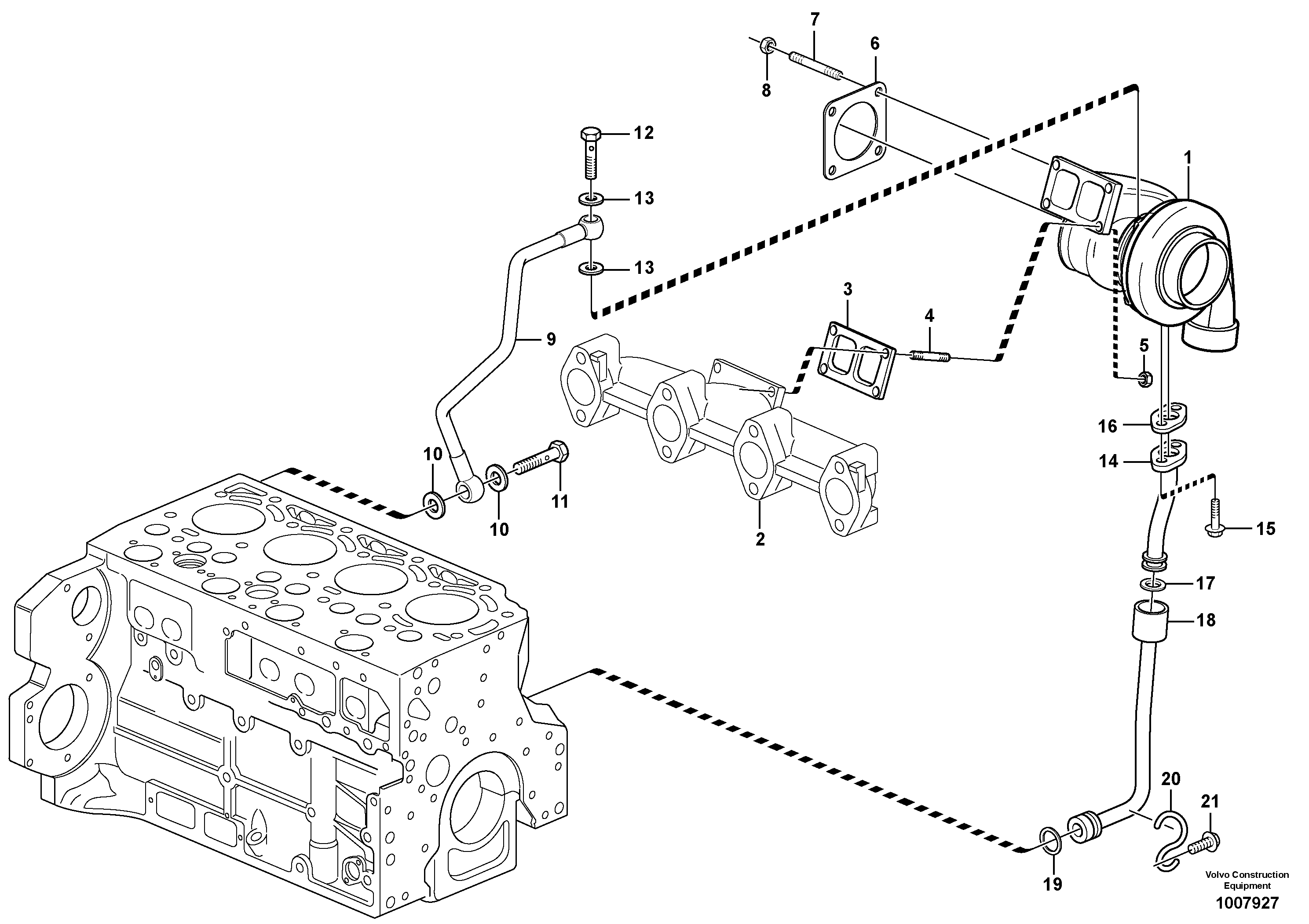 Return Line VOE20558136 VOLVO