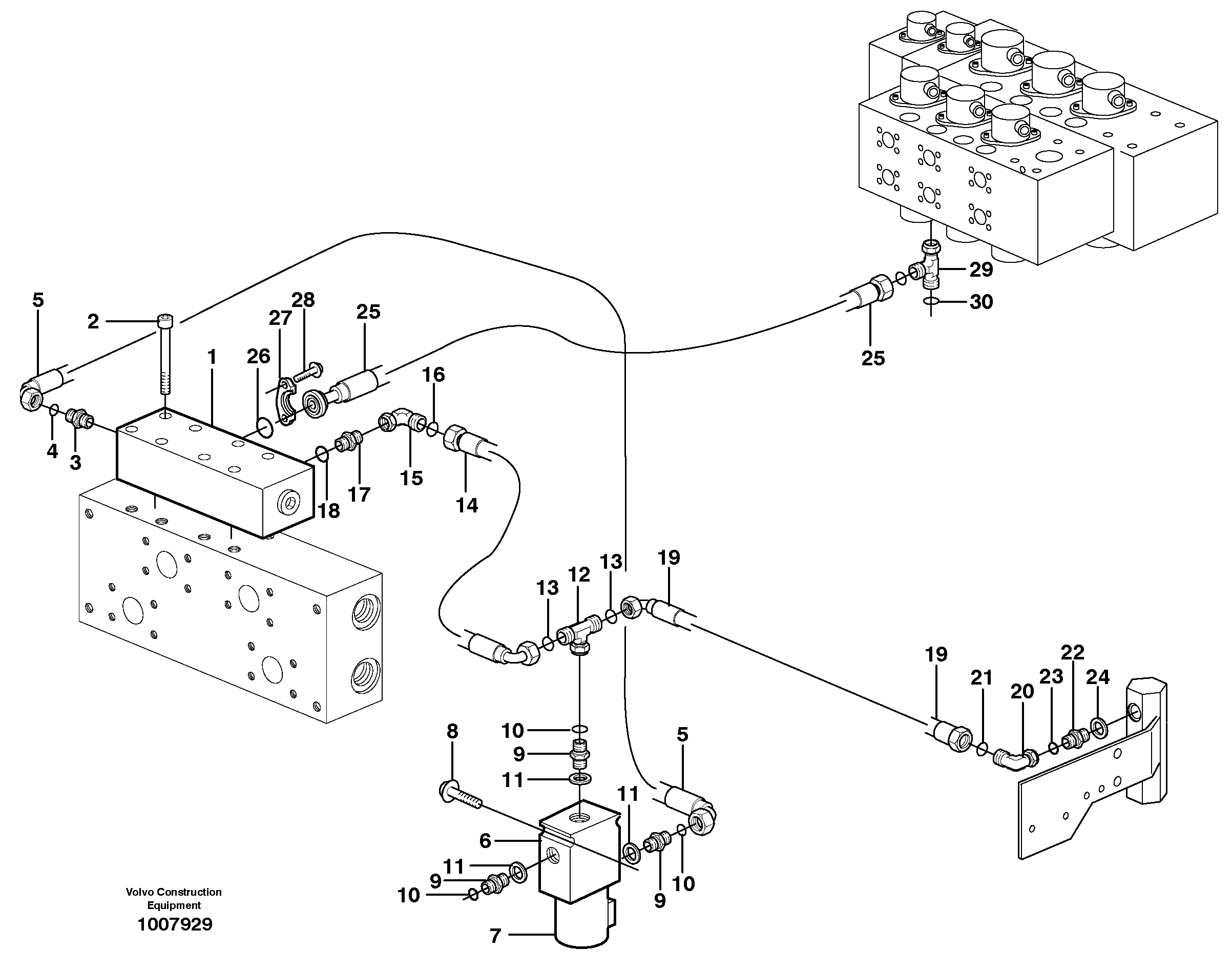 Valve Assembly, Stop VOE936058 VOLVO