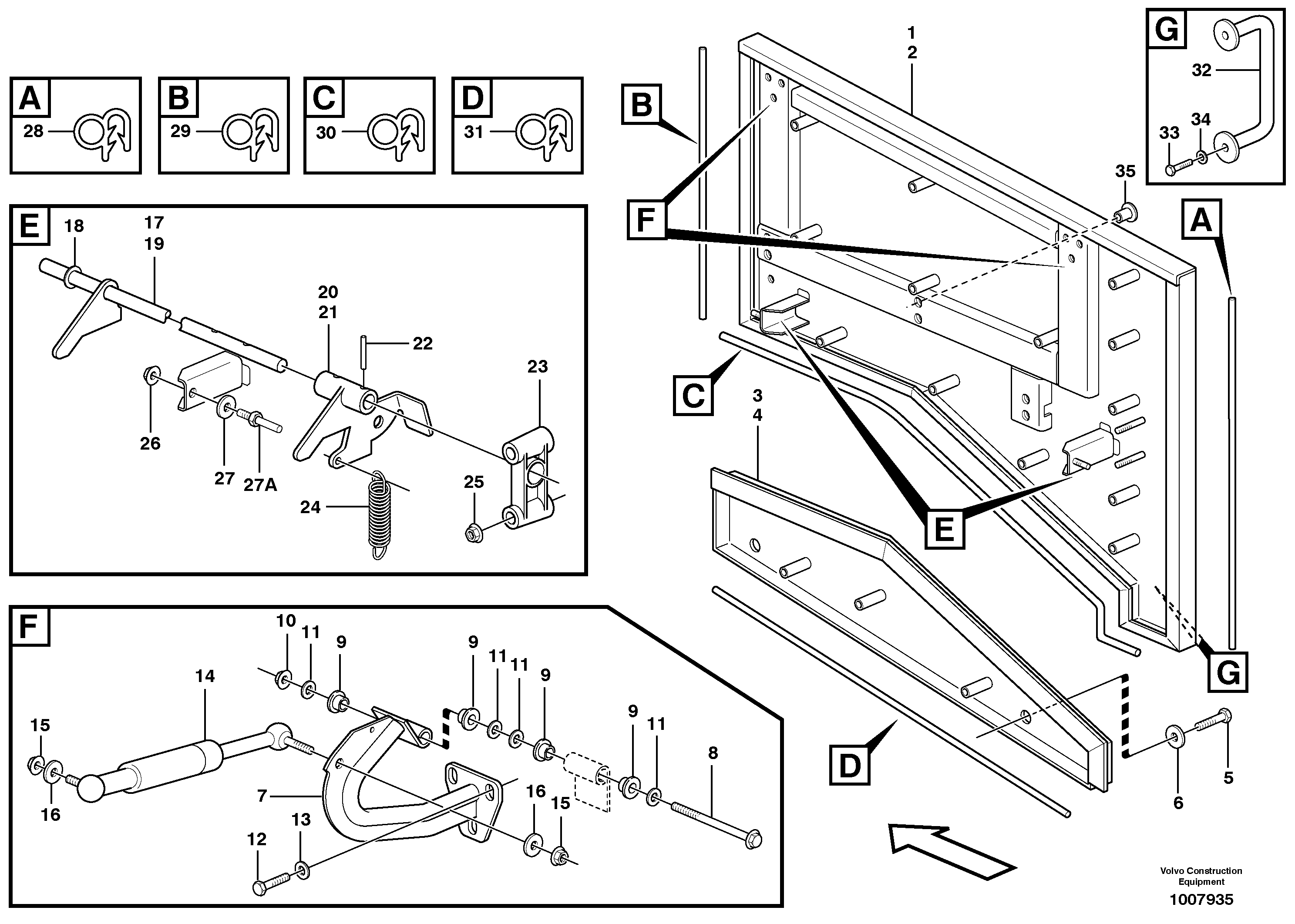 Main Bearing VOE11413192 VOLVO