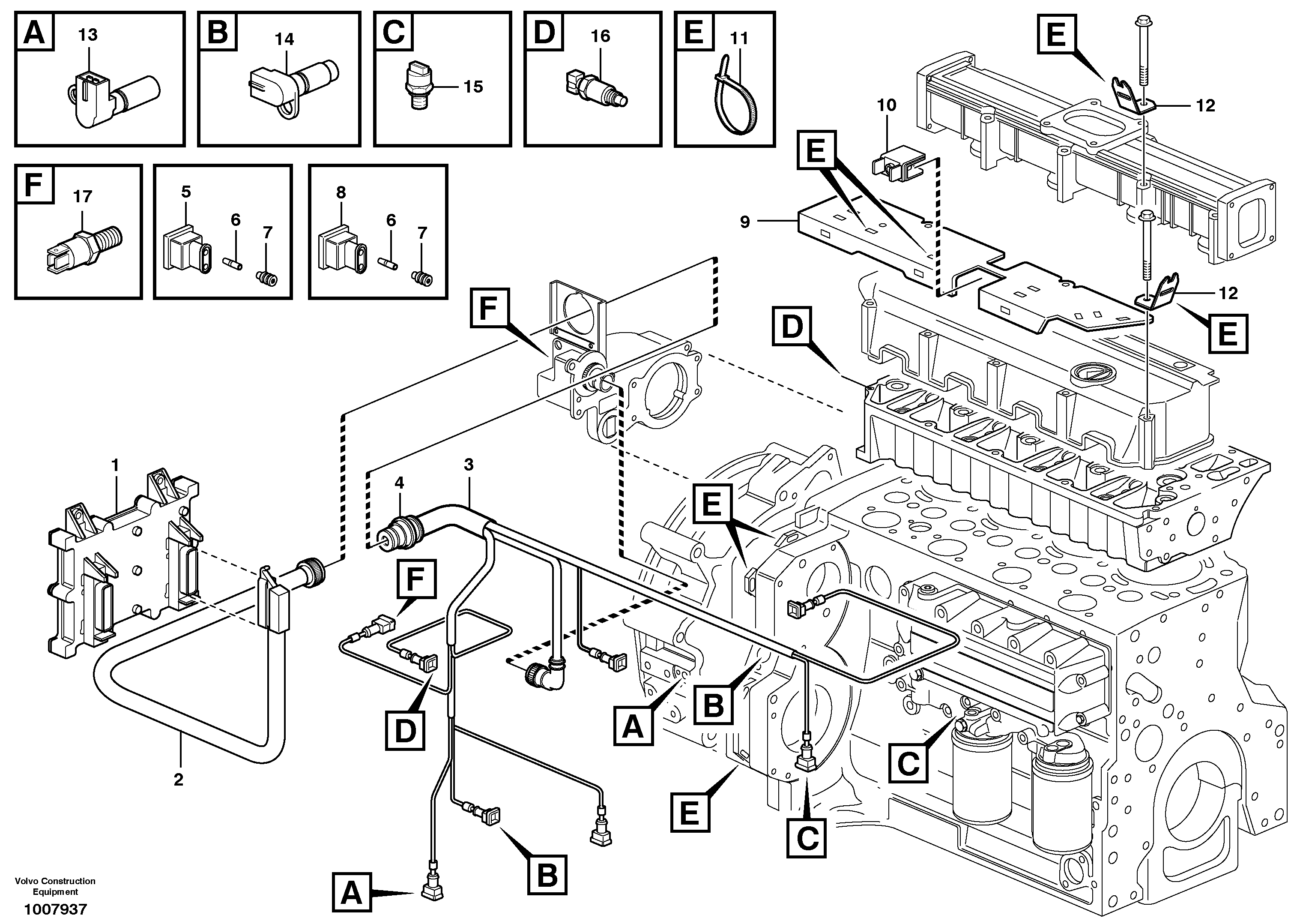 Gasket VOE20459897 VOLVO