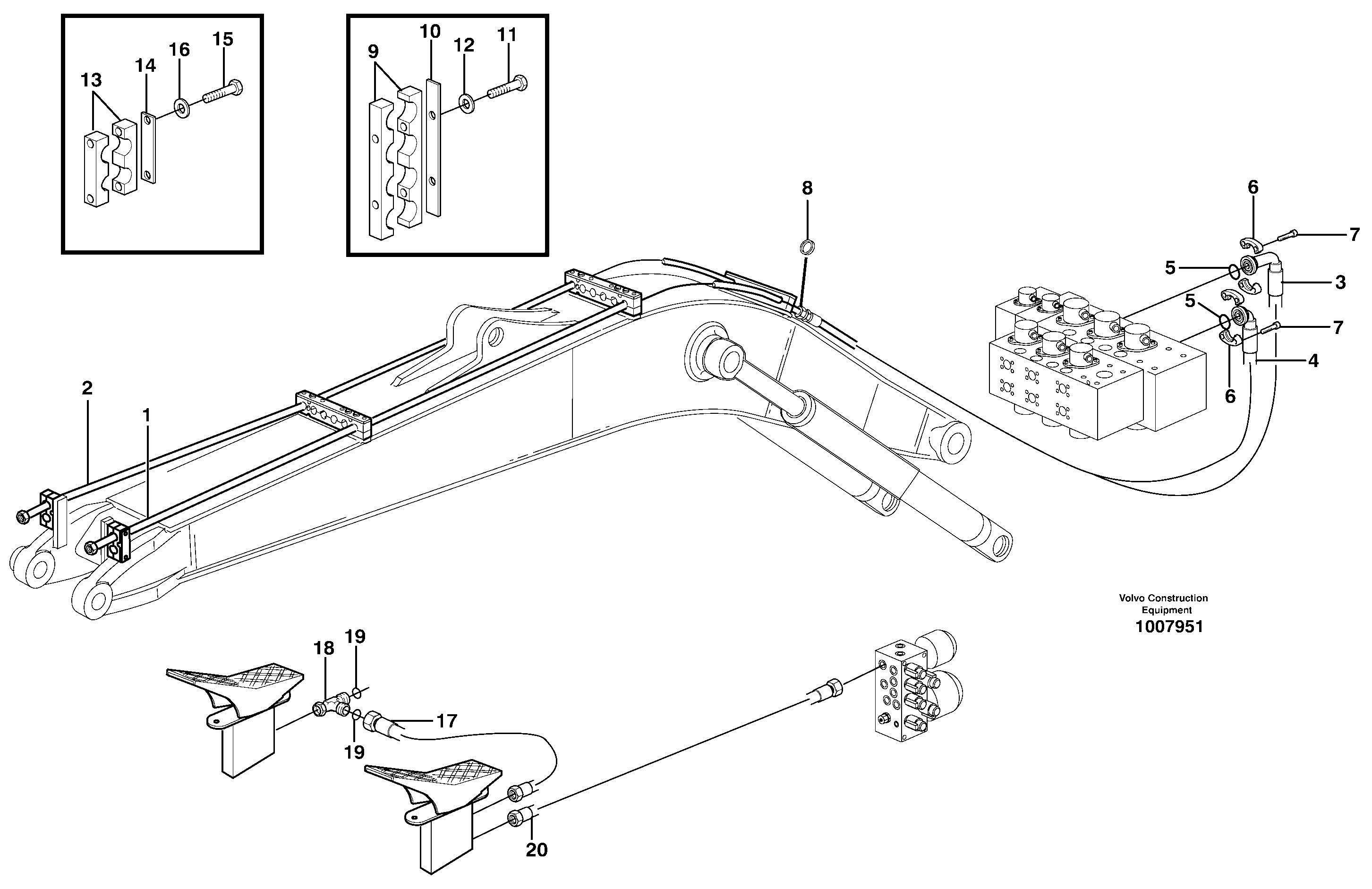 Fuel miser valve VOE14346877 VOLVO