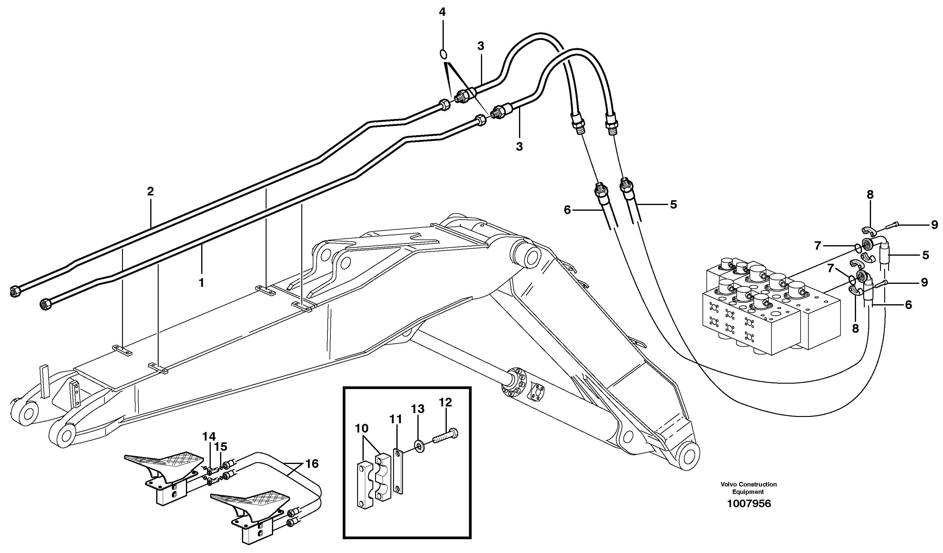 Tube Assembly VOE14372702 VOLVO