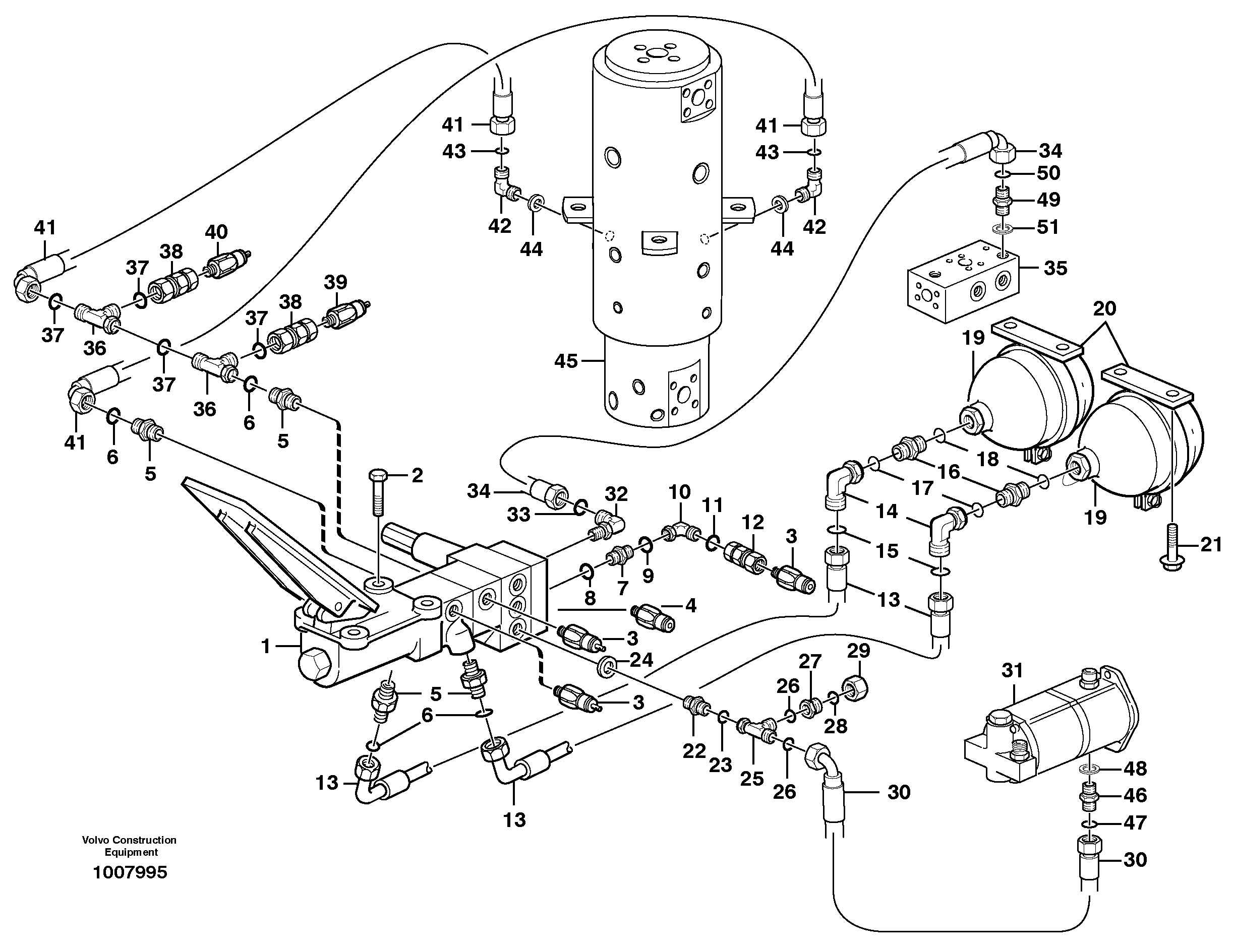 Water pump ger VOE936115 VOLVO