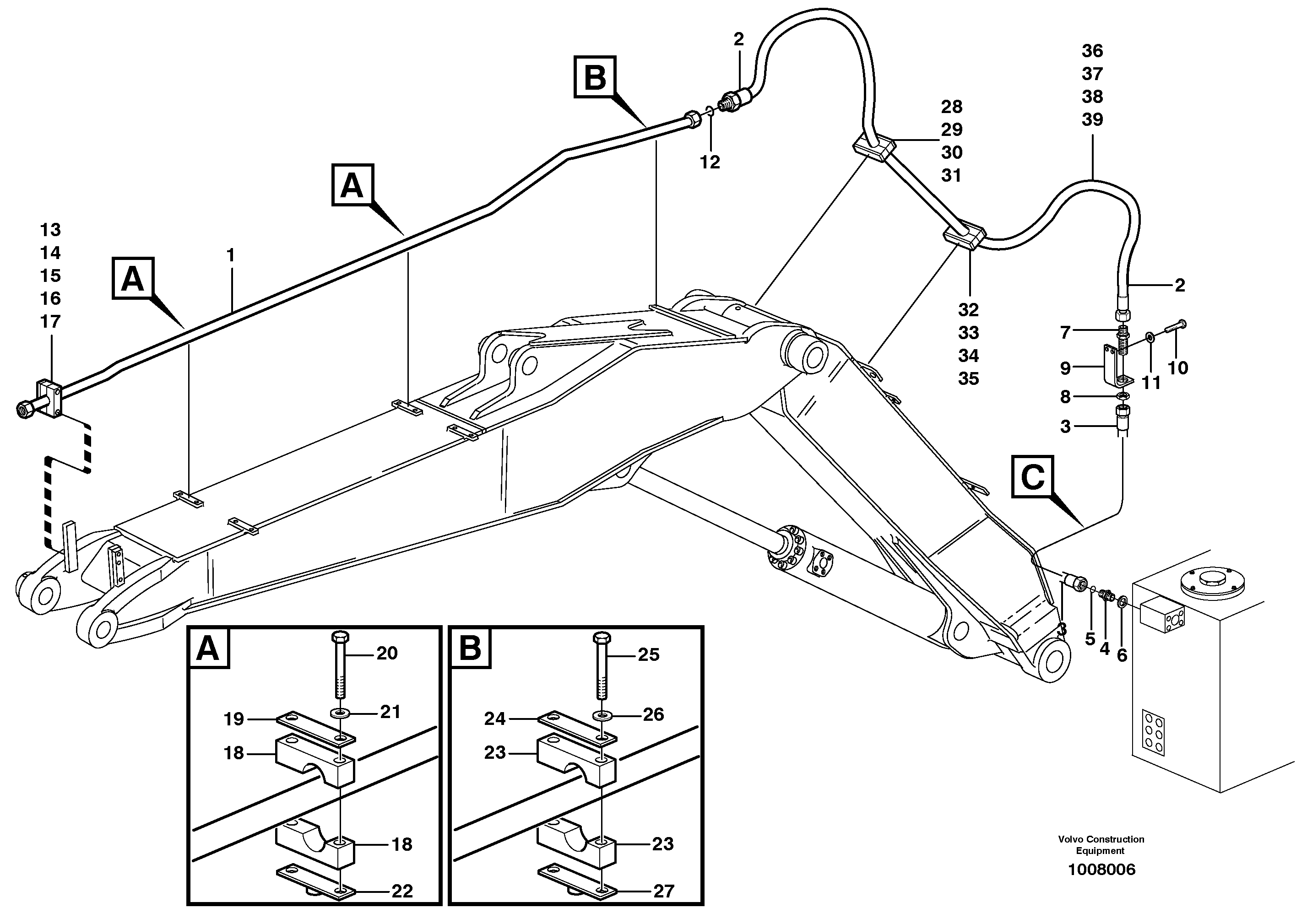 Tube Assembly RM/VOE14372718 VOLVO