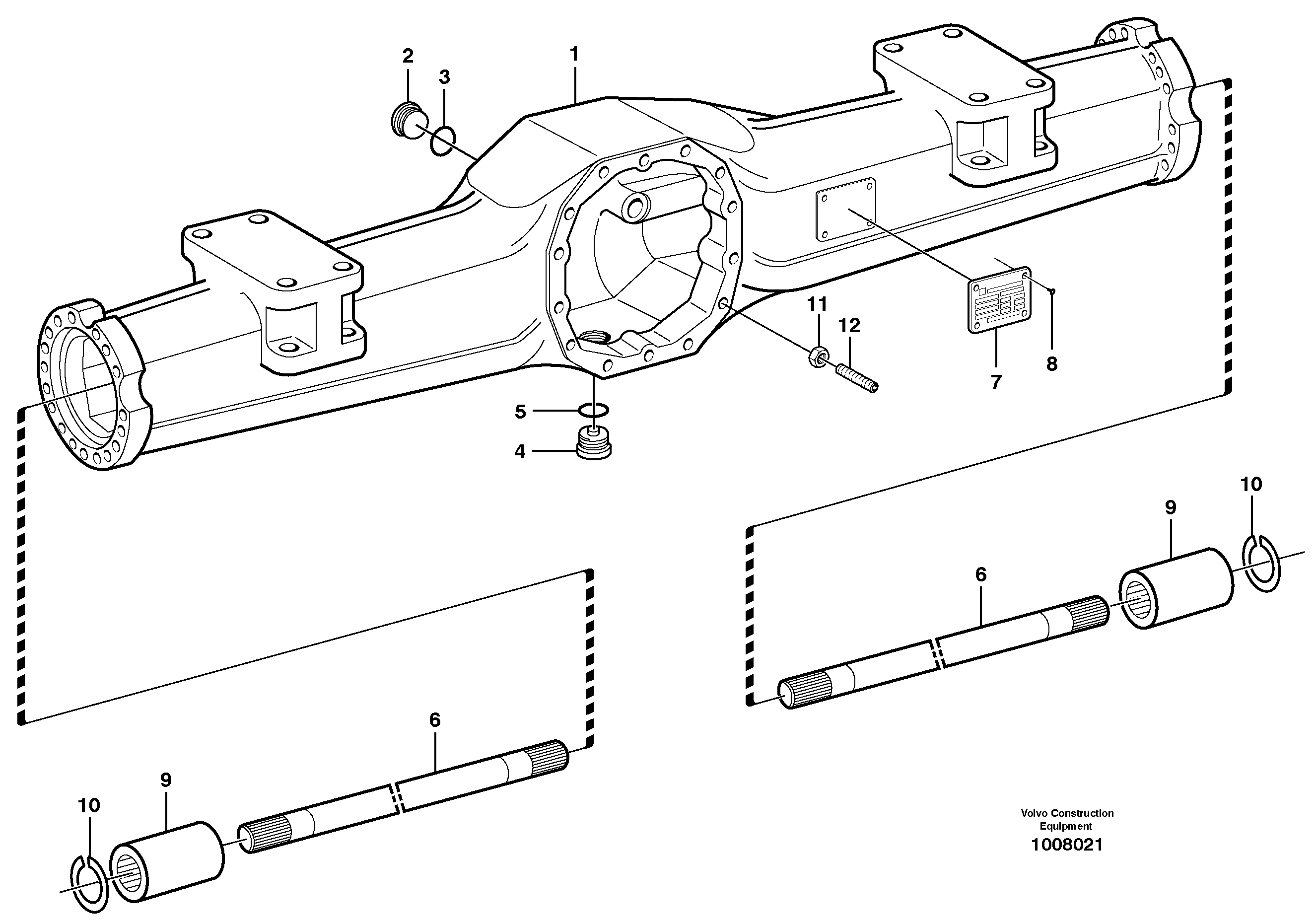 Blind Plate VOE14380285 VOLVO