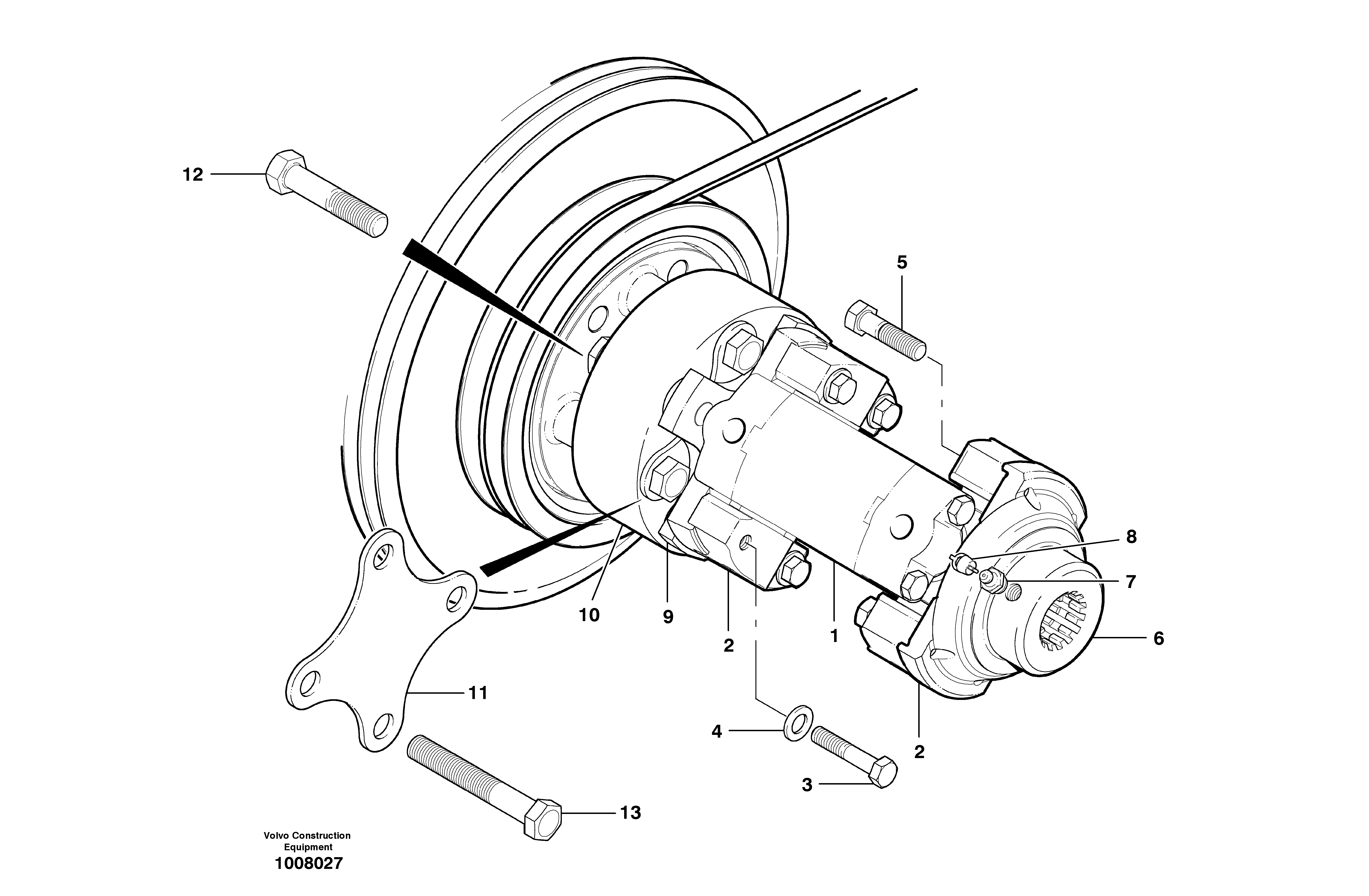 Driveshaft VOE12730686 VOLVO