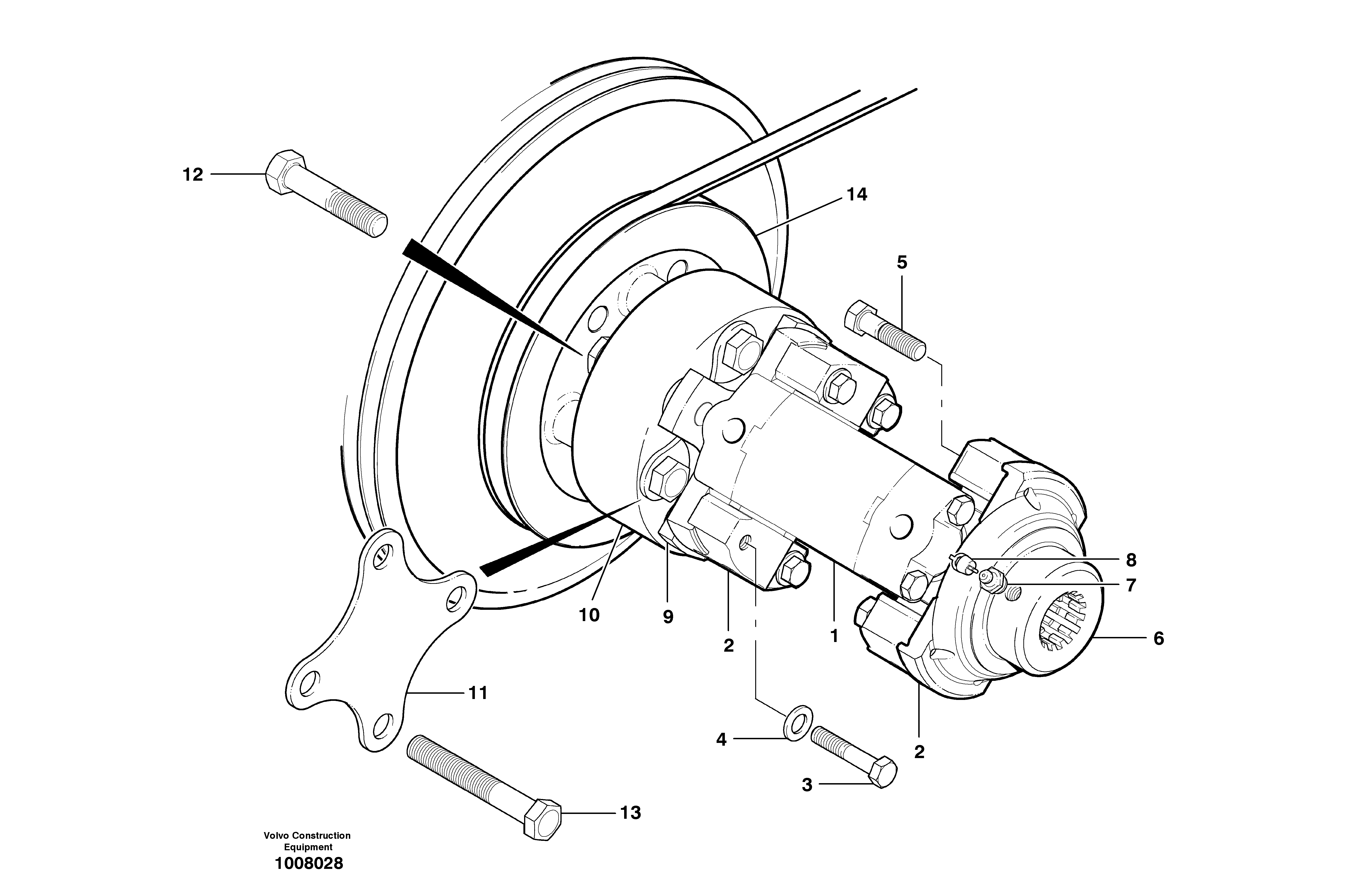 Adapter VOE12732353 VOLVO