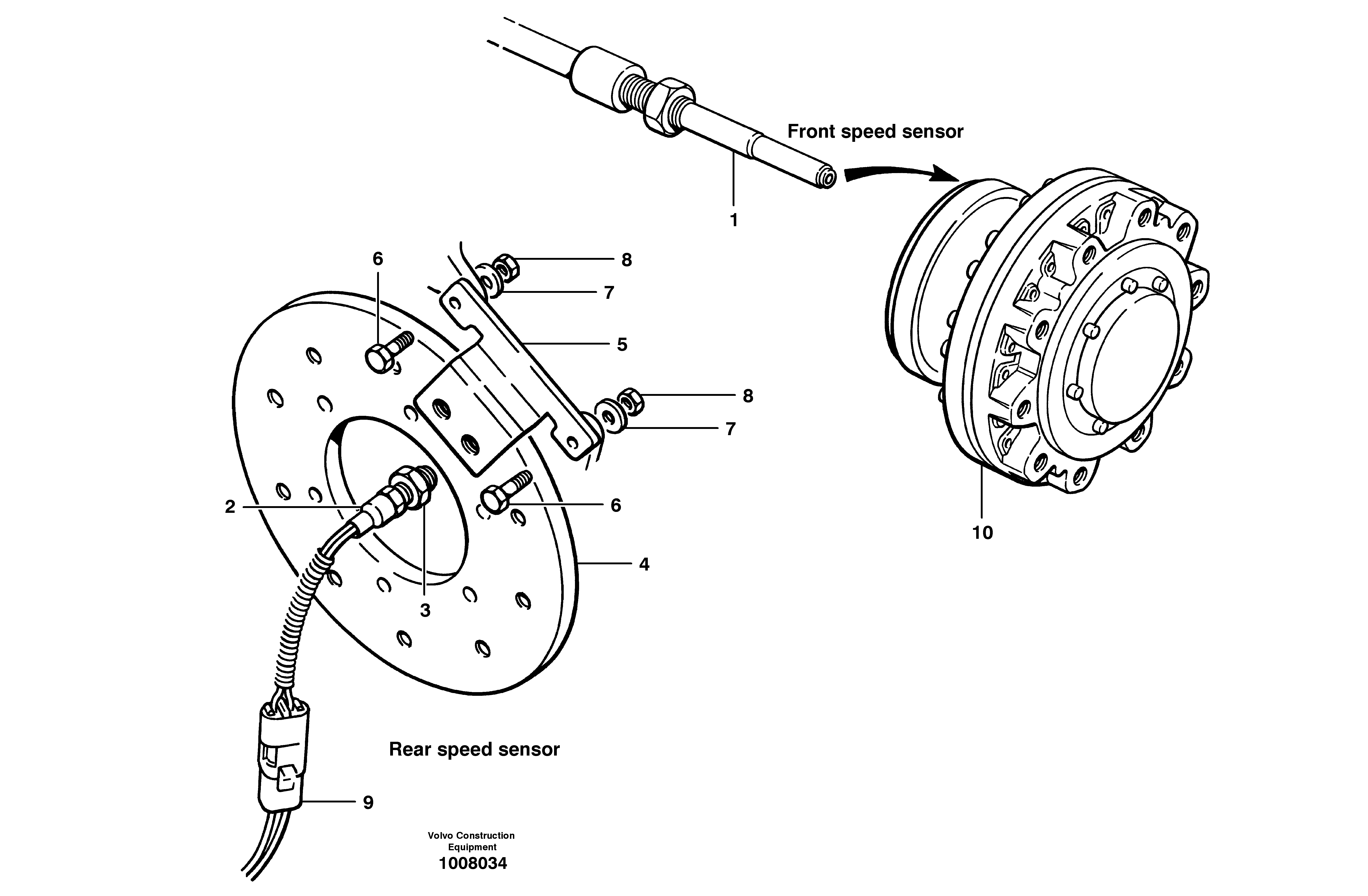 Bracket VOE12725997 VOLVO