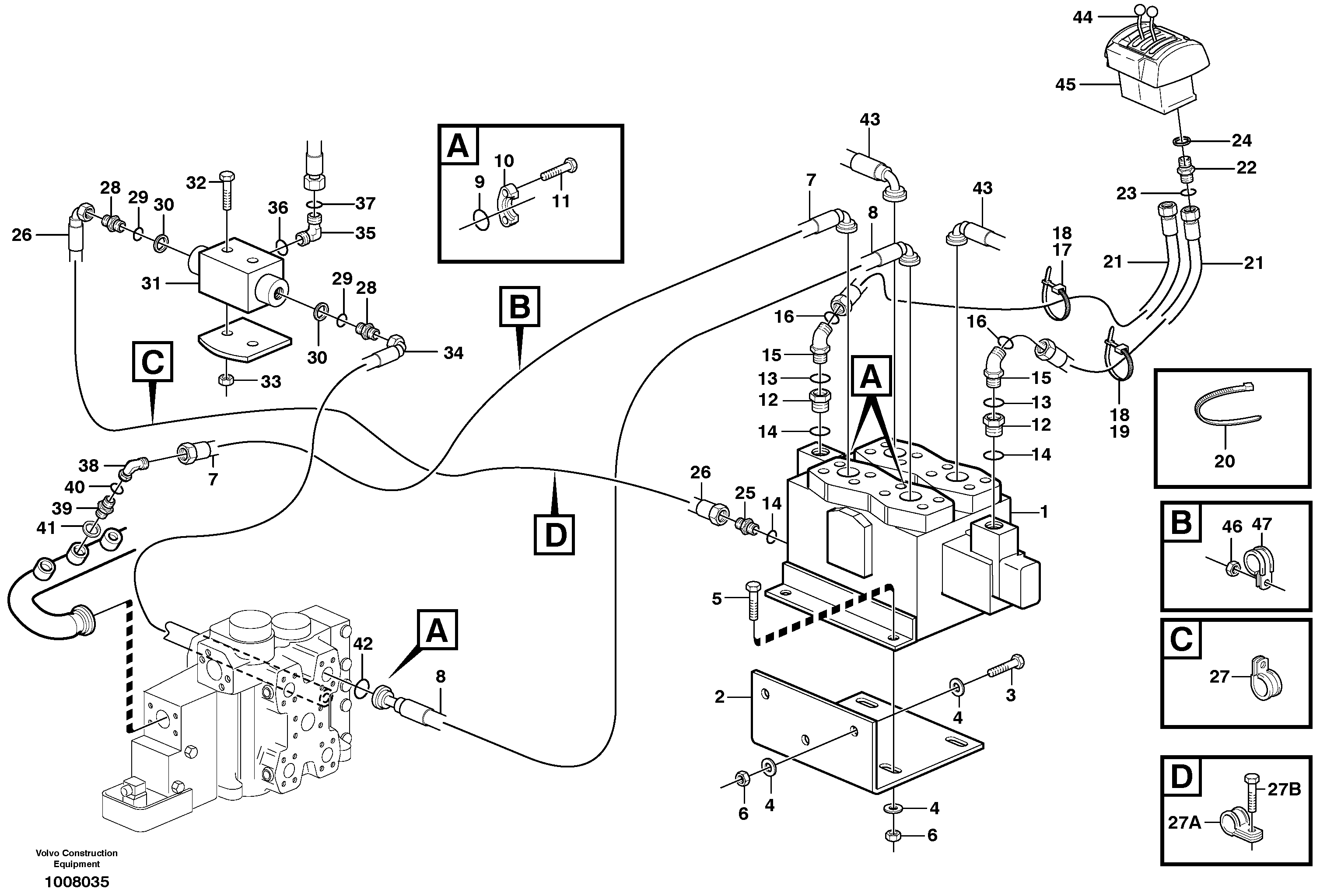 Water pump ger VOE936592 VOLVO