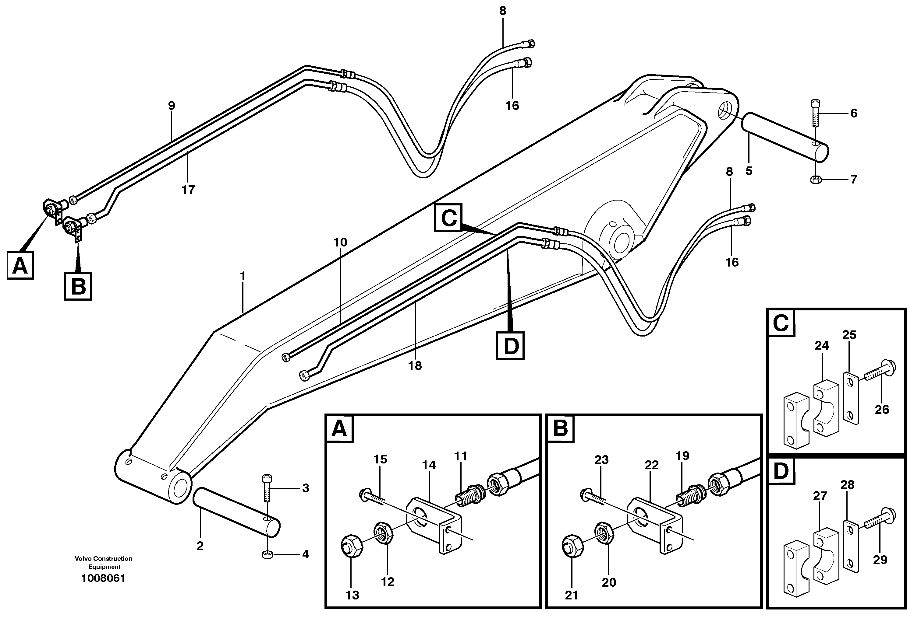 Tube Assembly VOE14372047 VOLVO
