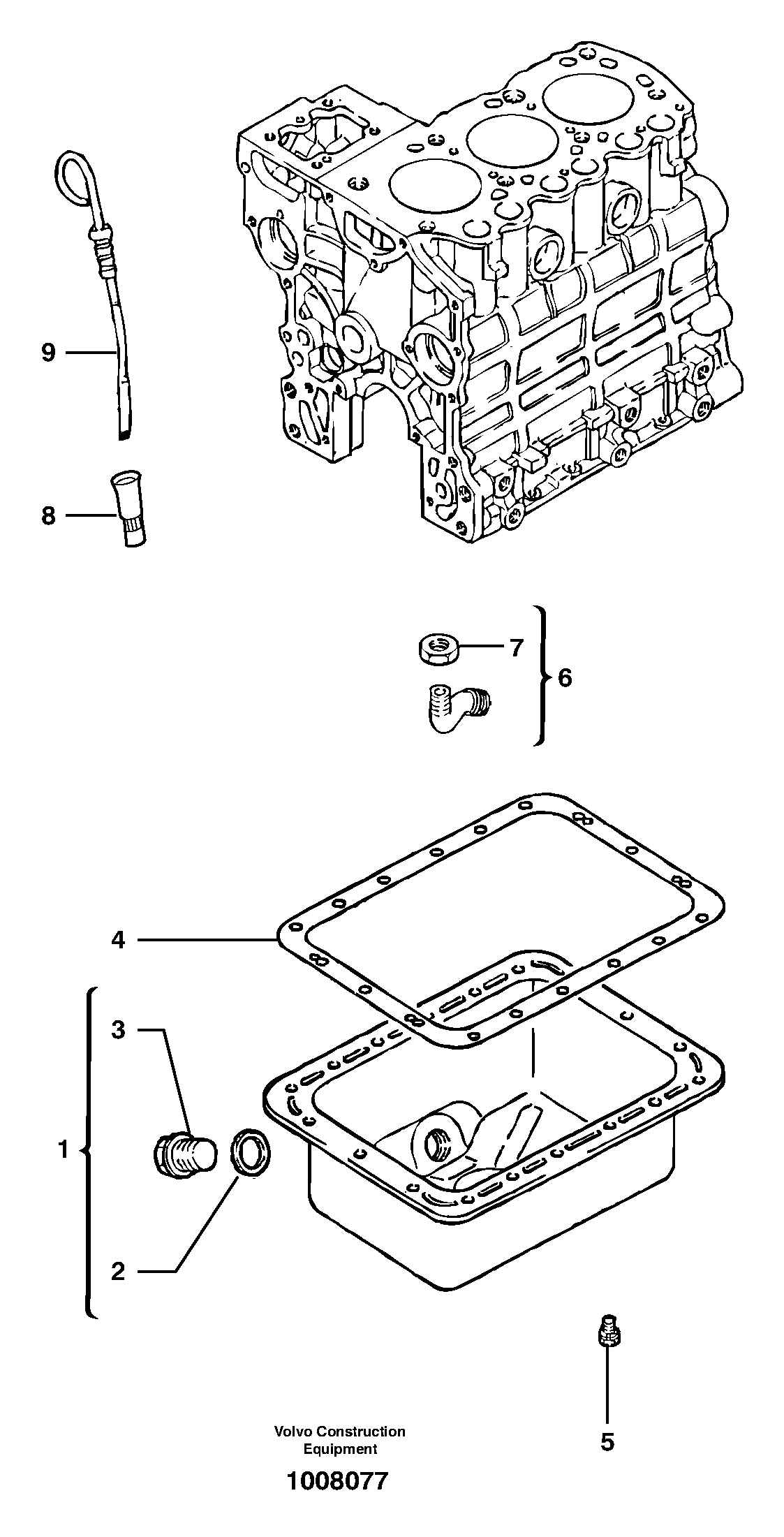 Dipstick PJ7410648 VOLVO