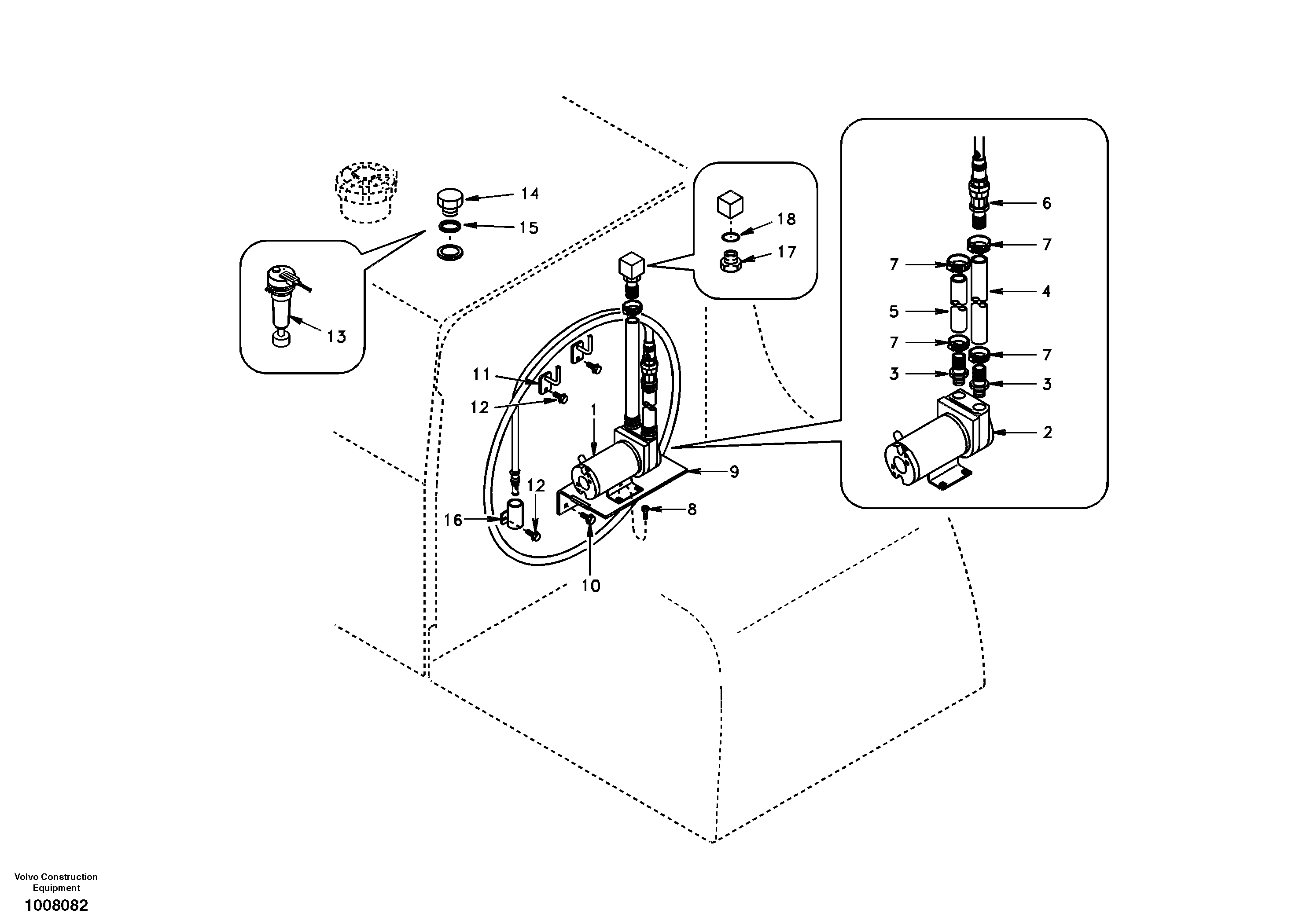 Filling Pump VOE14501403 VOLVO