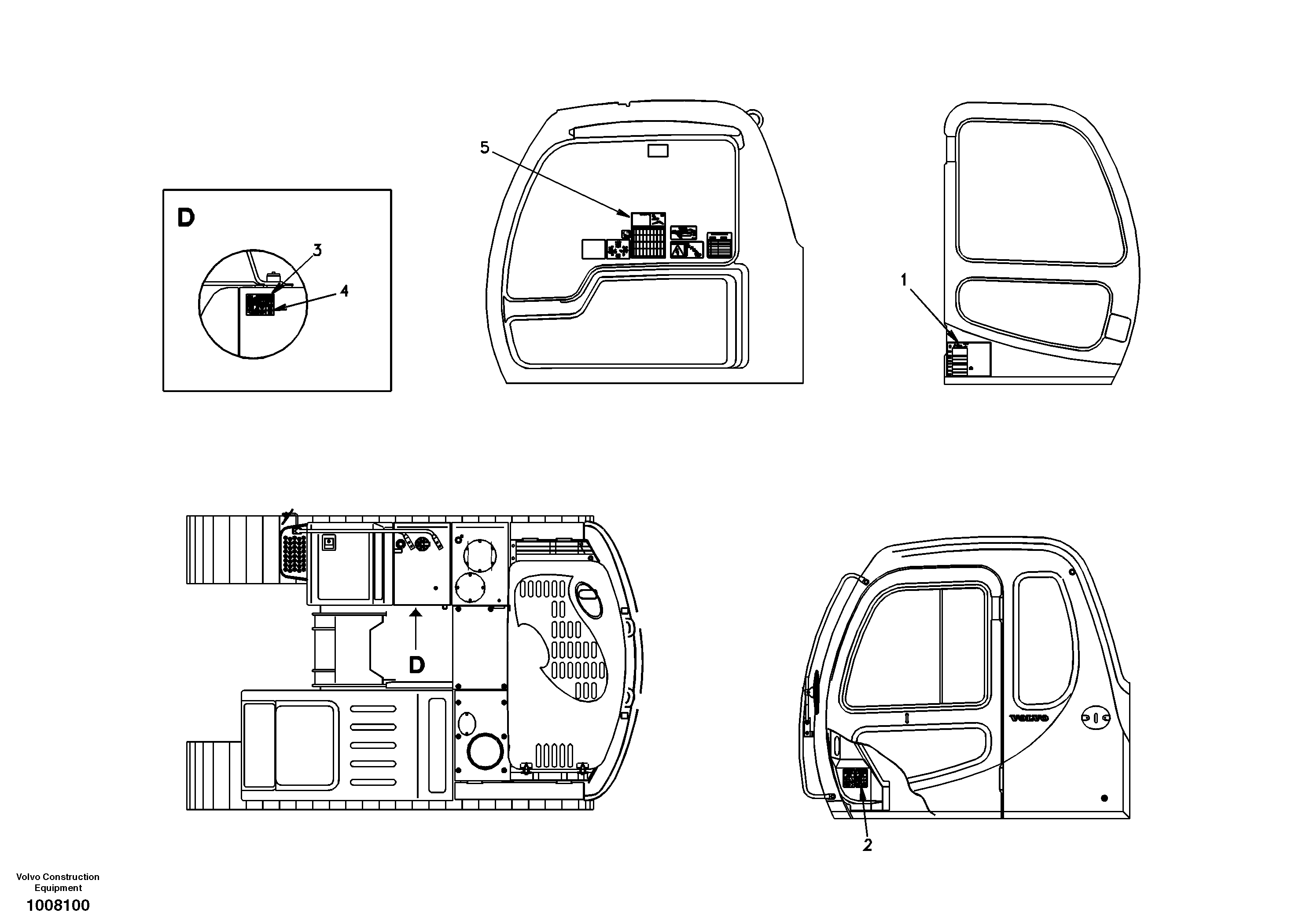 Decal SA1192-04810 VOLVO