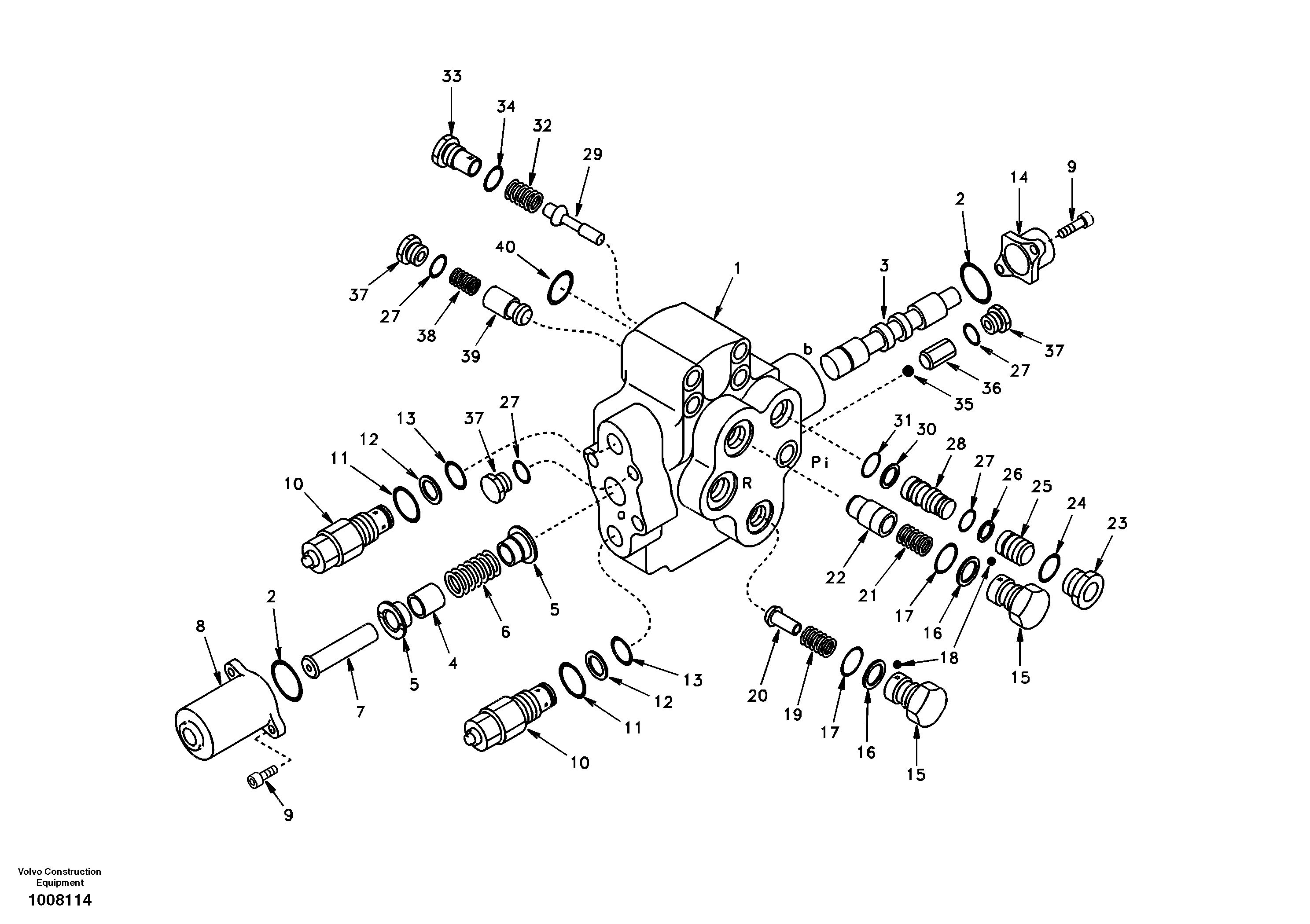 Valve SA1174-58260 VOLVO