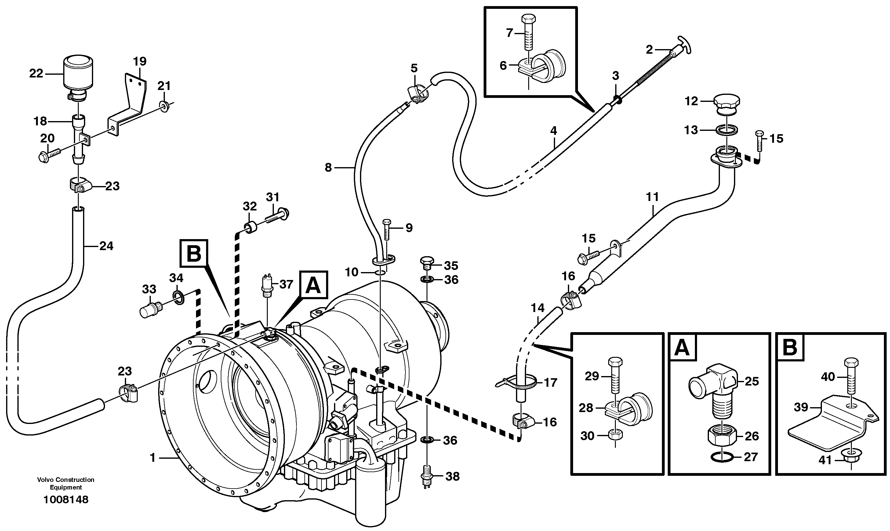 Filler Valve VOE11057015 VOLVO