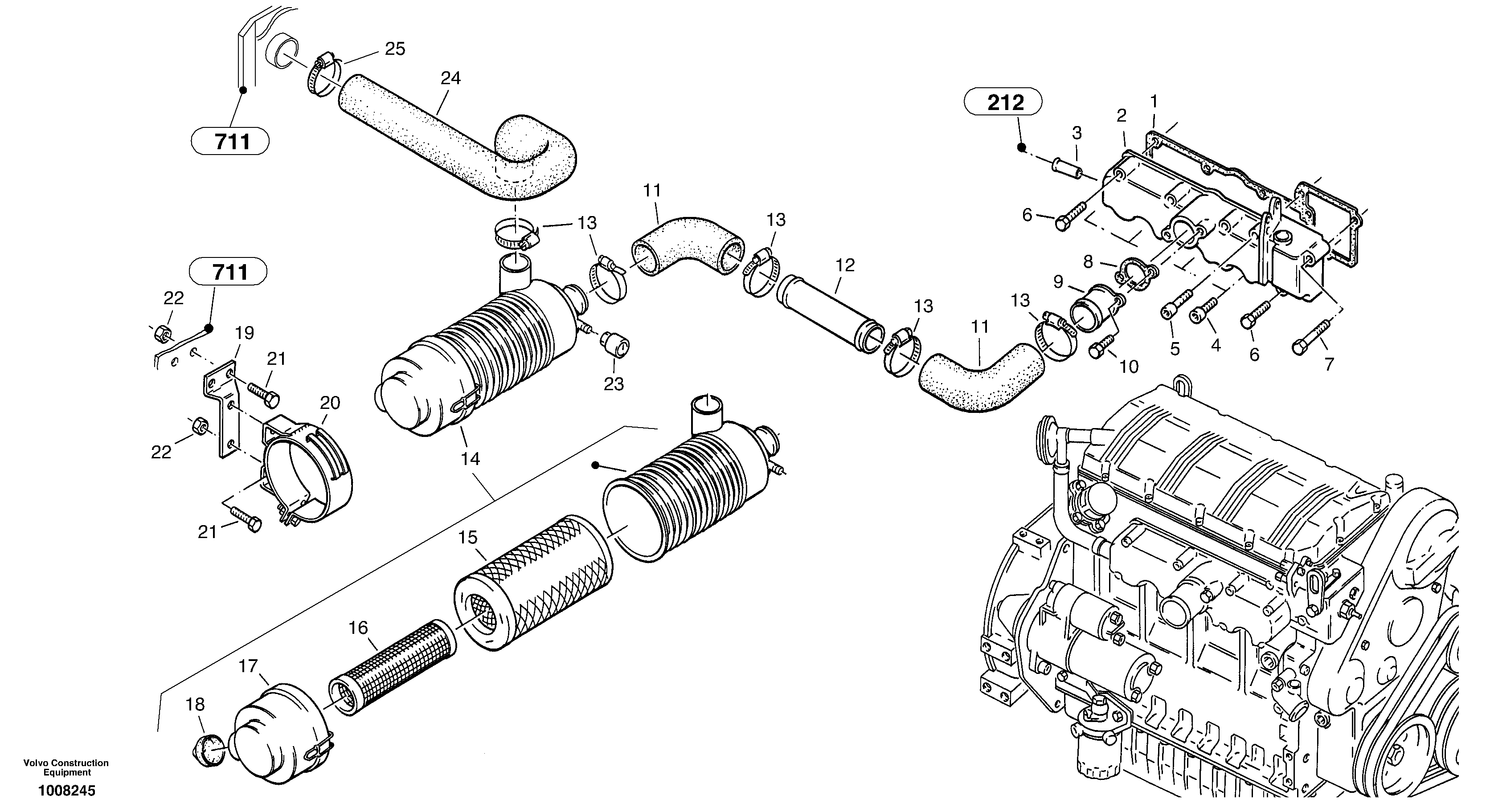 Приборы VOE14528513 VOLVO