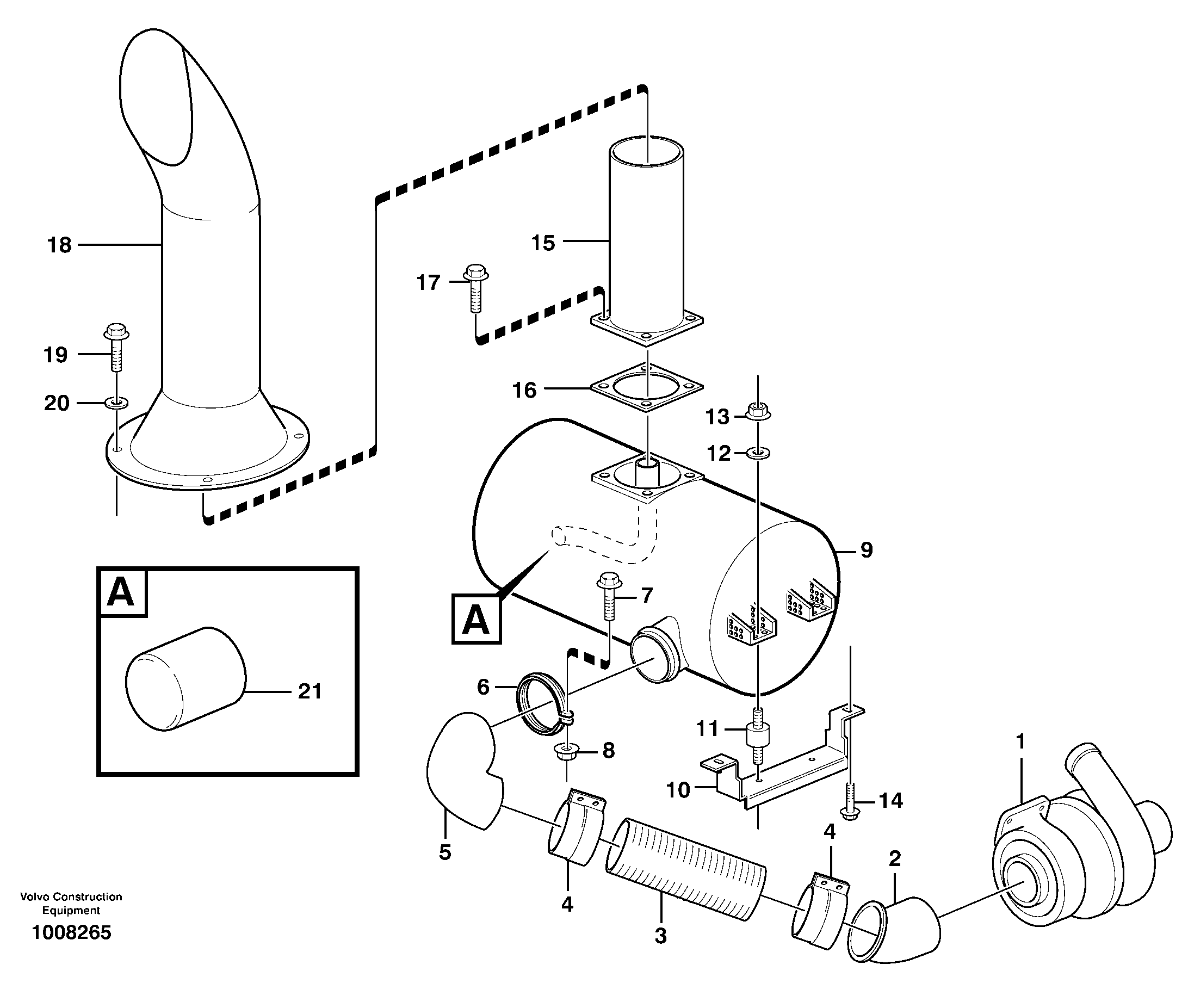 Exhaust Brake VOE11148403 VOLVO