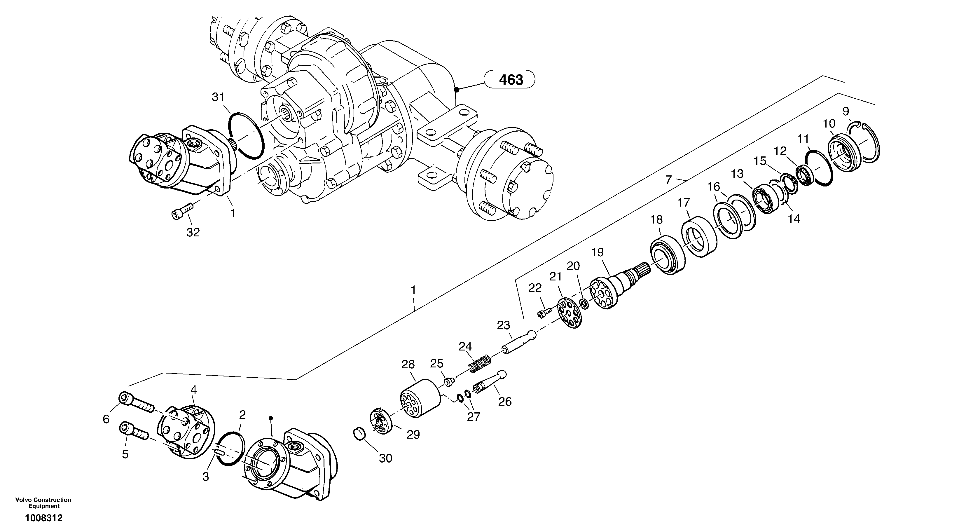 Sealing ring ZM2908540 VOLVO