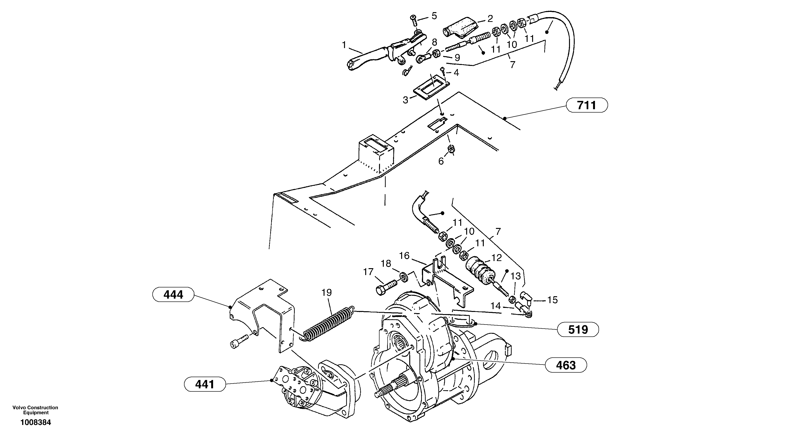 Retainer ZM2804676 VOLVO