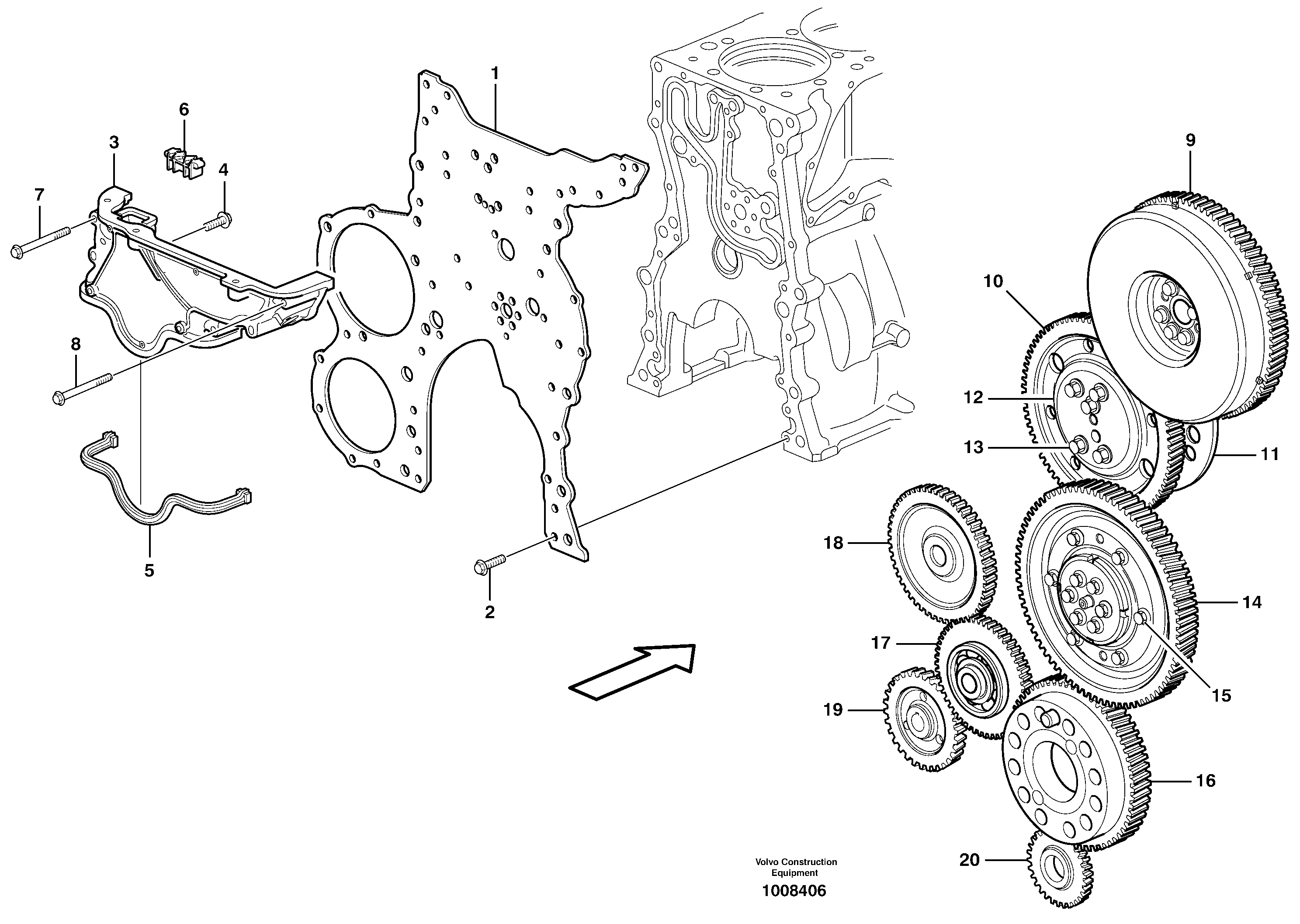 Windshield VOE20714549 VOLVO