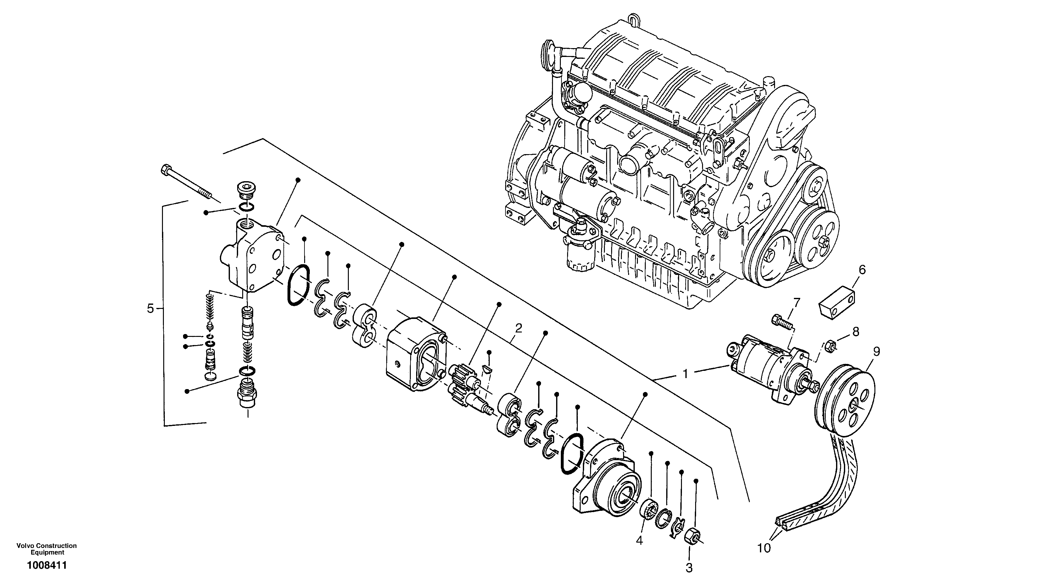 V-belt ZM2900983 VOLVO