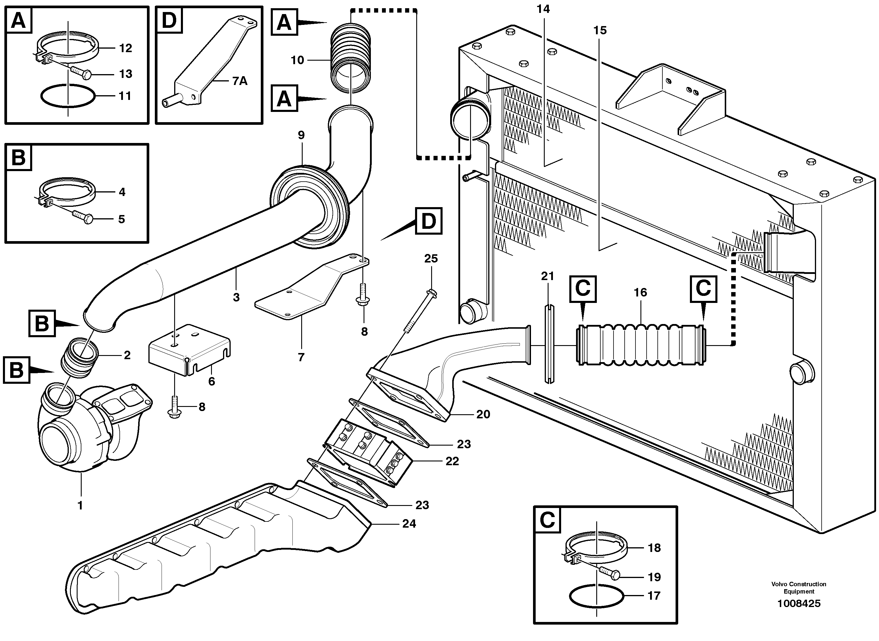 Diode Cable VOE833243 VOLVO