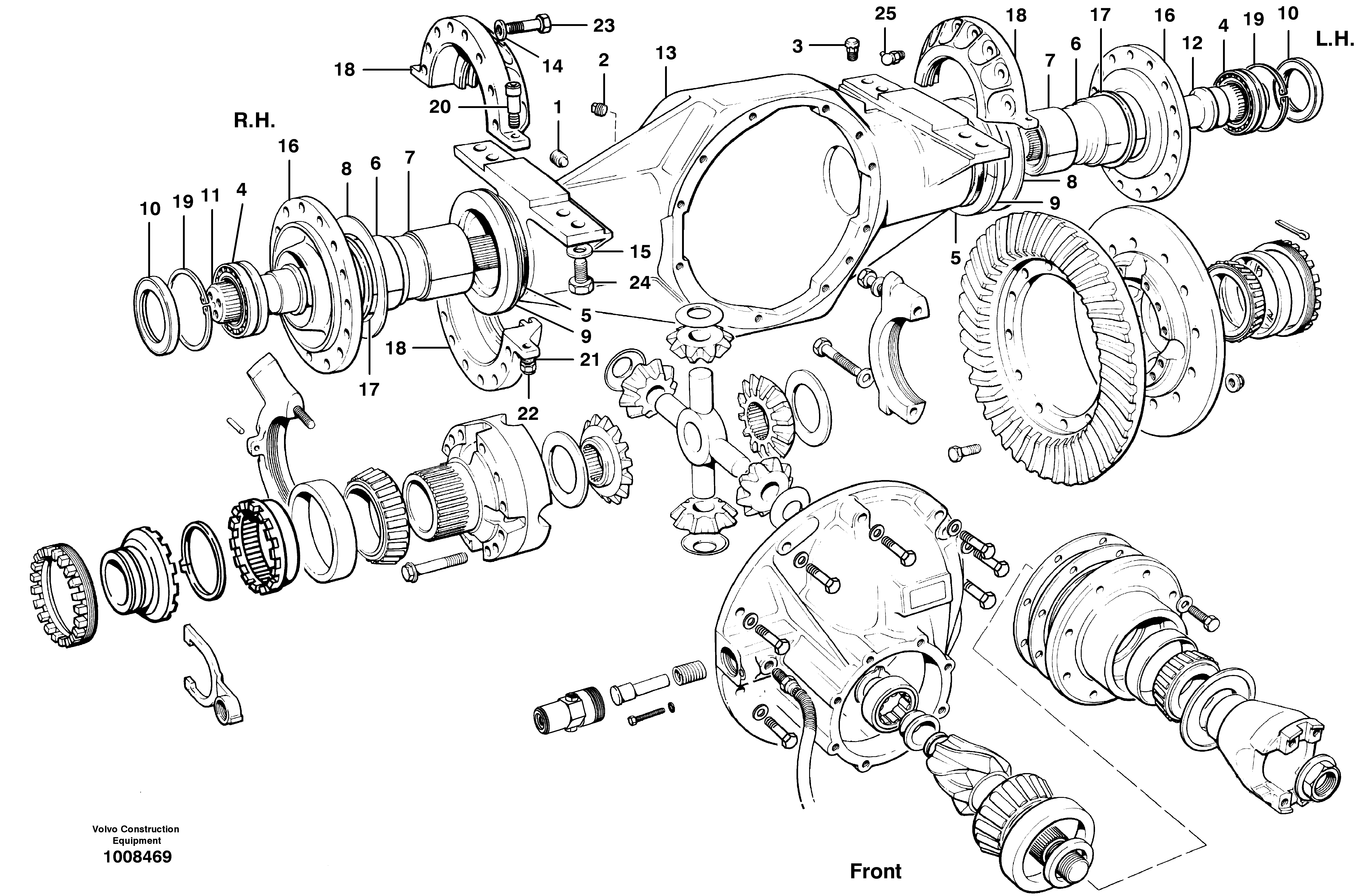 Bearing CH68232 VOLVO