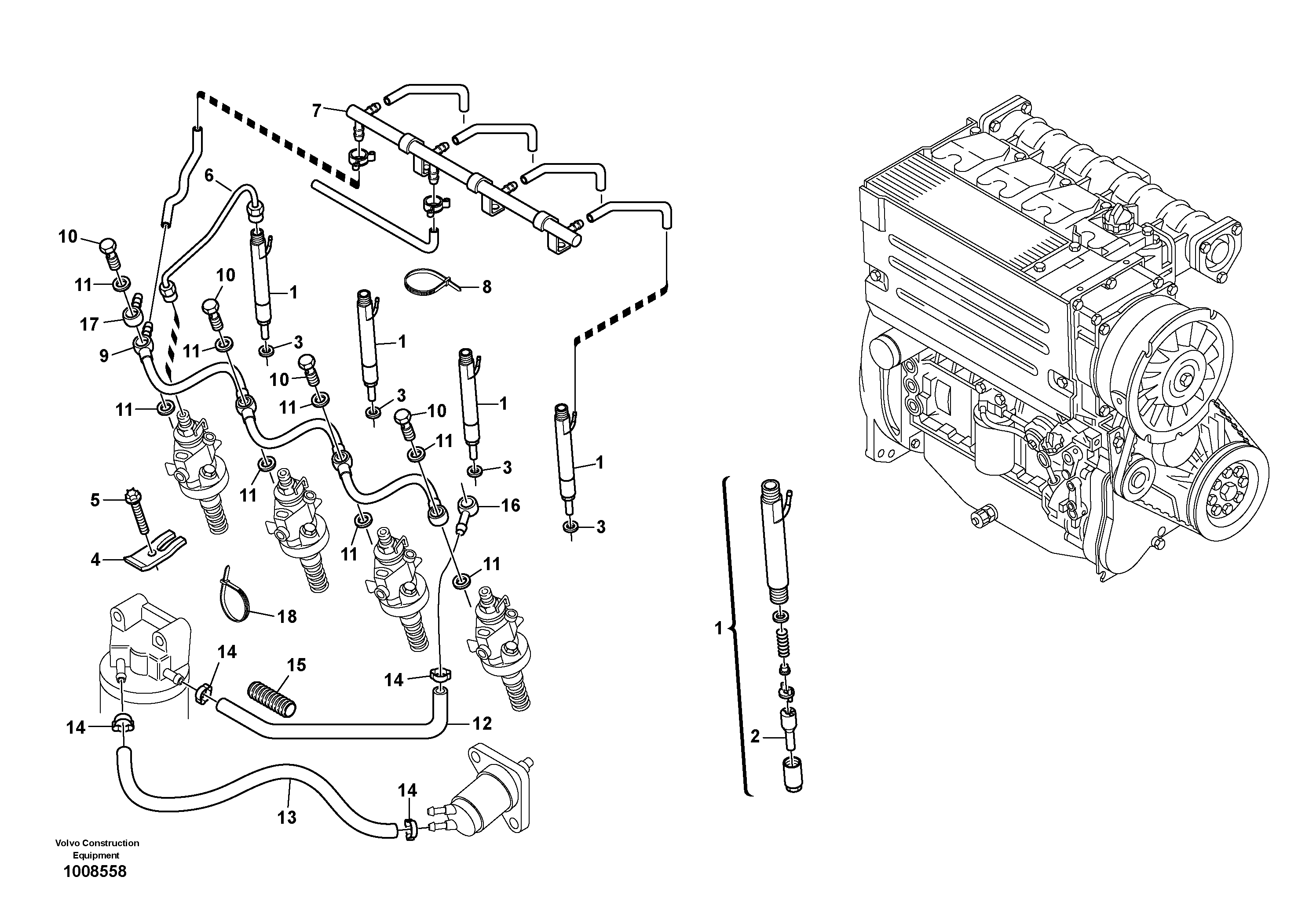 Press. lim. valve VOE11370632 VOLVO