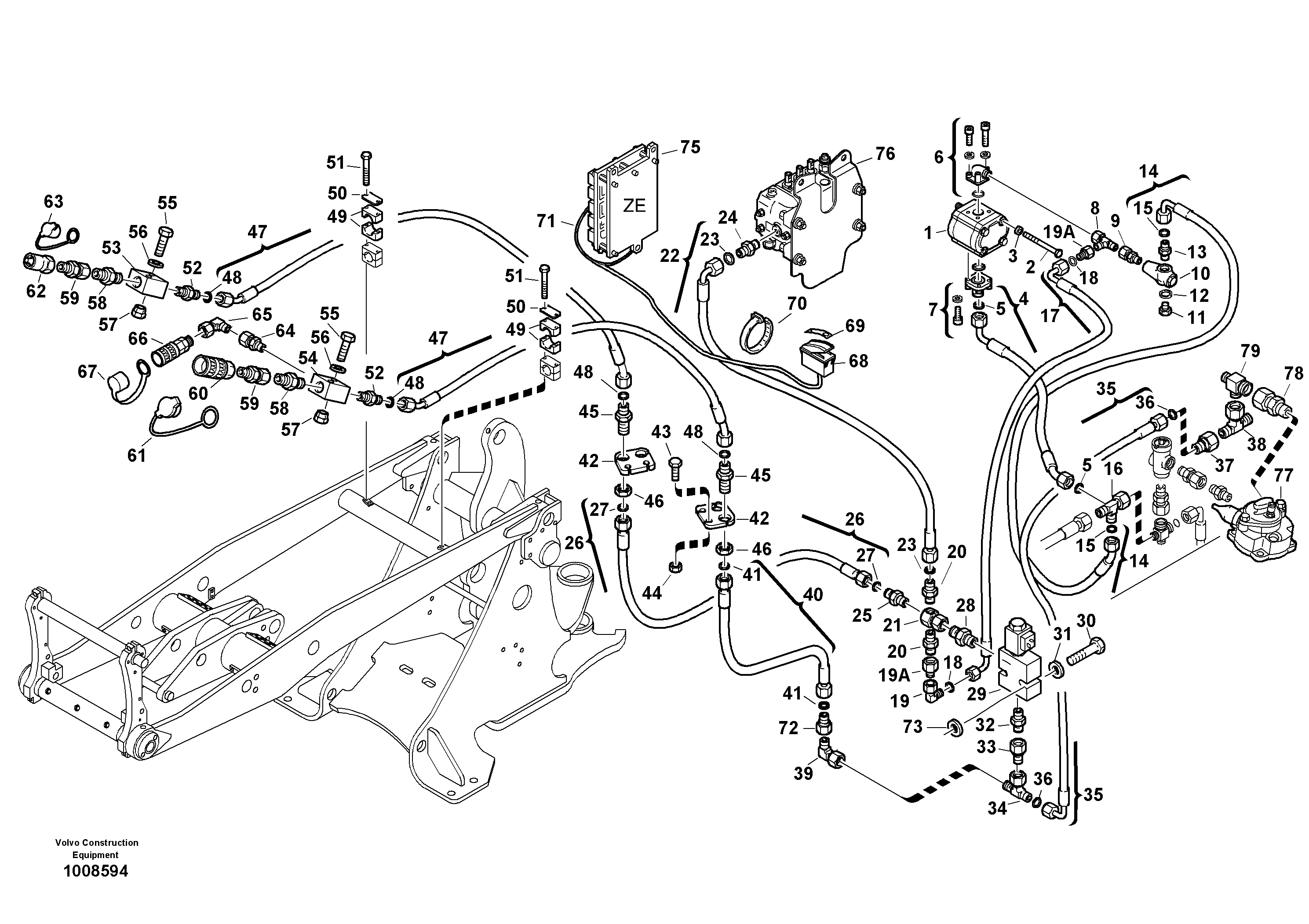 Lower Part Dipp VOE15140292 VOLVO