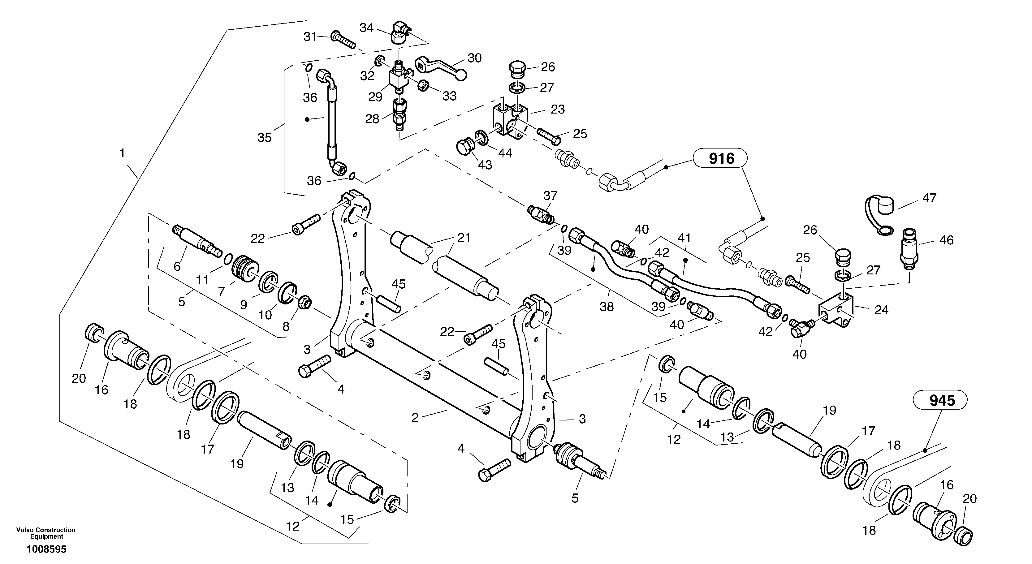 Sealing Tongs VOE15235197 VOLVO