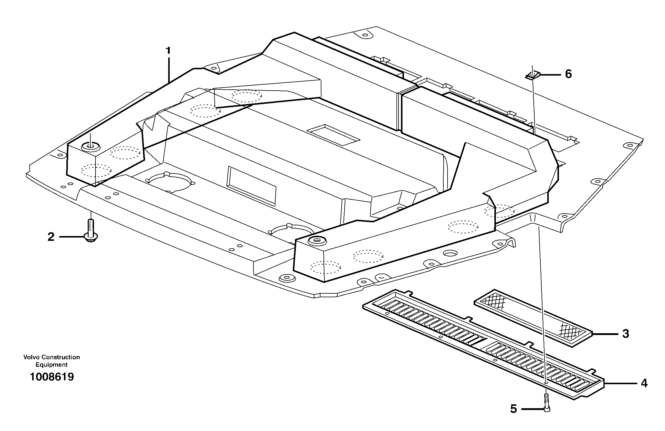 Floor Outlet VOE949937 VOLVO